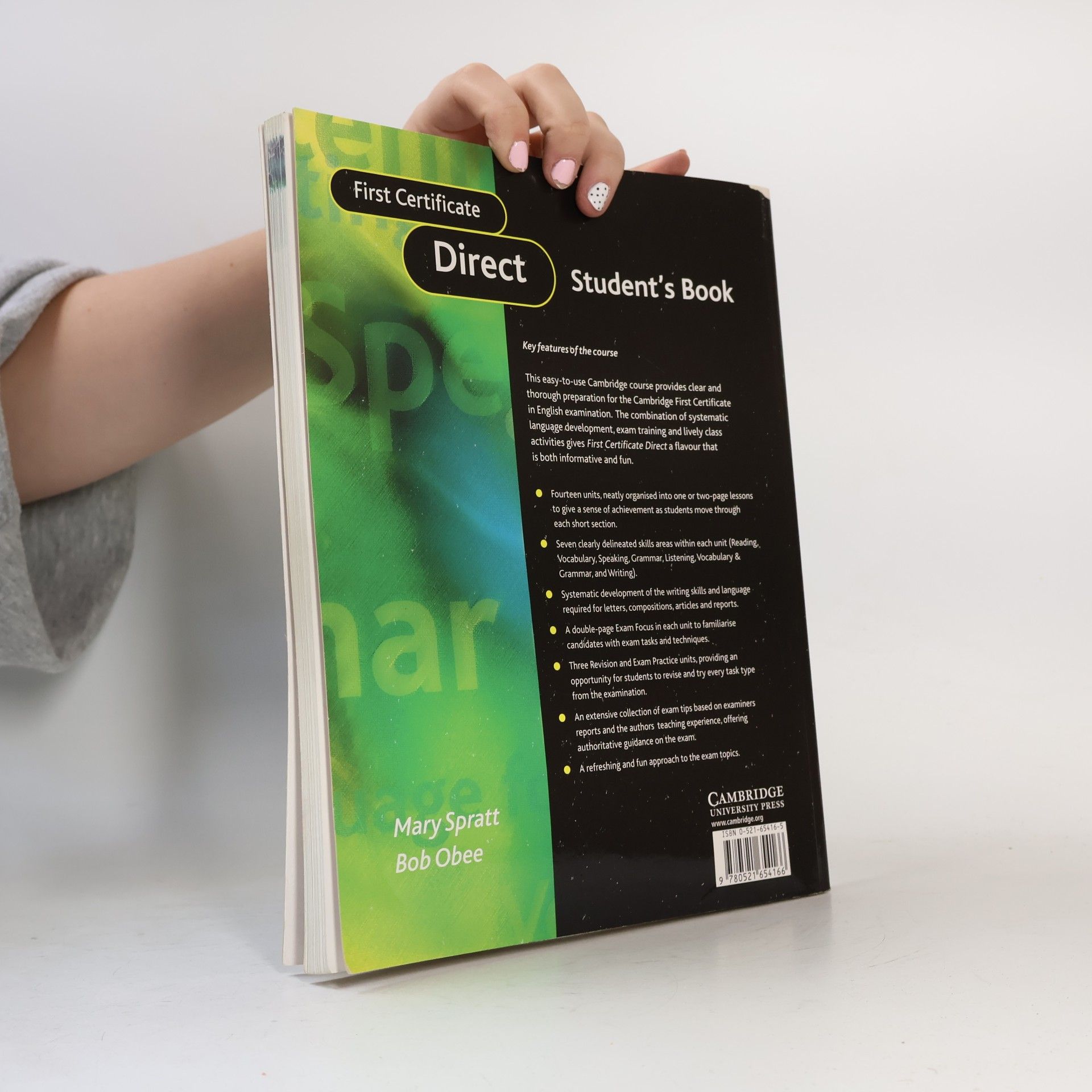 Mary Spratt First Certificate Direct. Student's Book