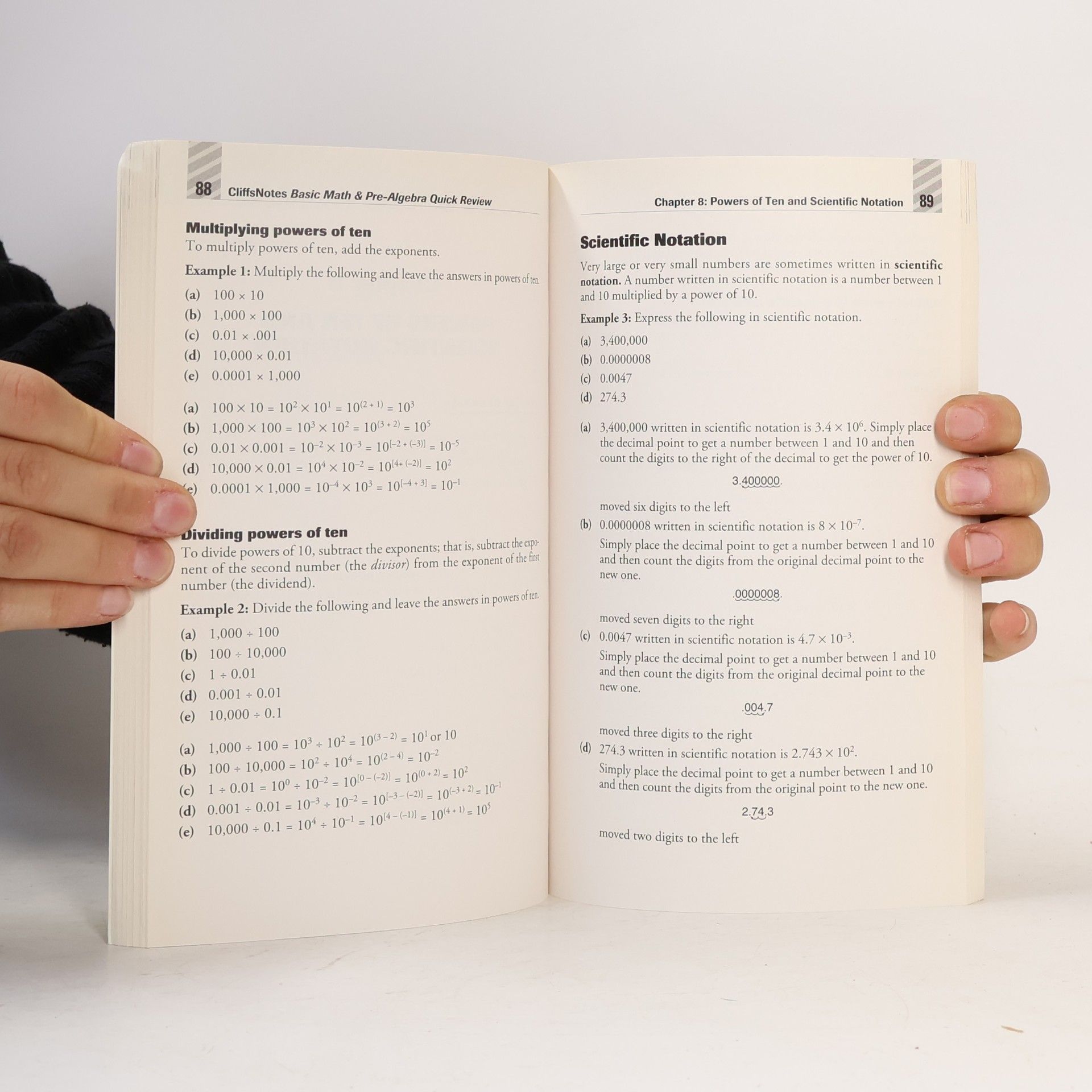 Jerry Bobrow CliffsNotes: Basic Math & Pre-Algebra
