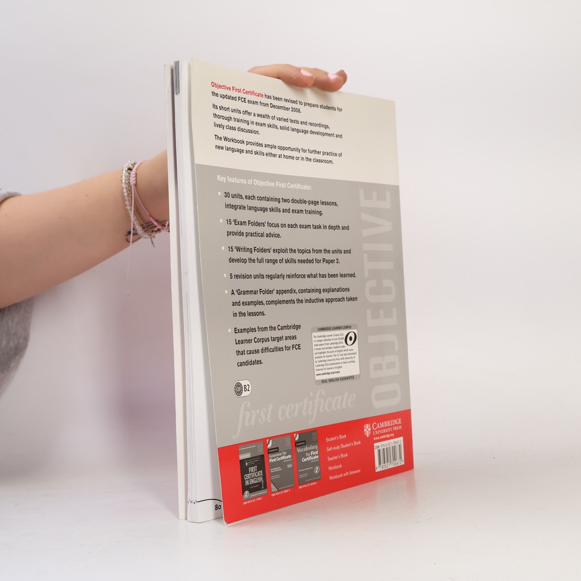 Annette Capel Objective first certificate : workbook with answers