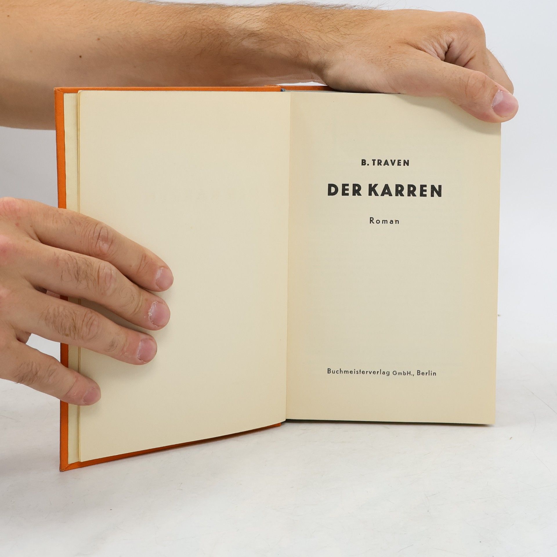 B. Traven Der Karren