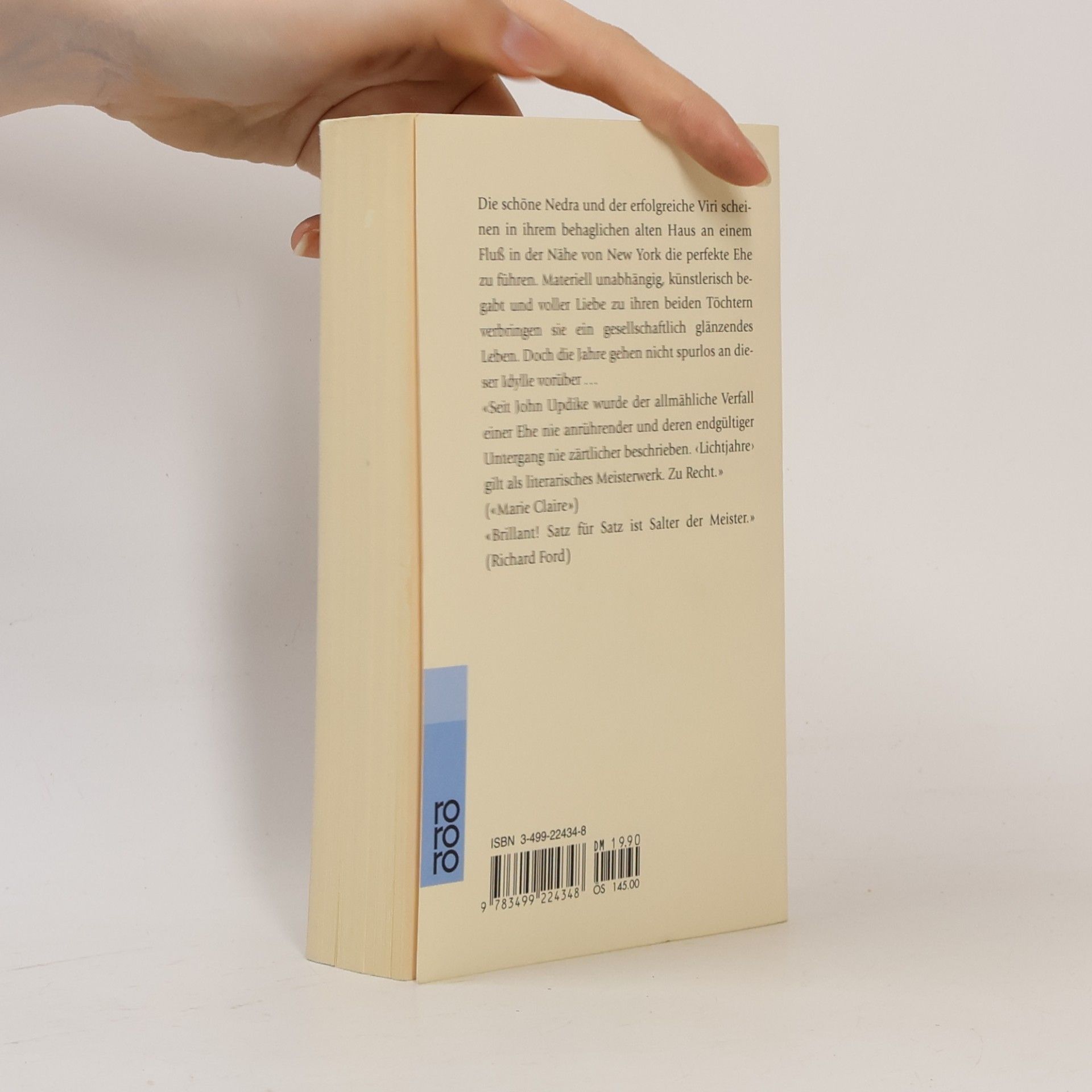 James Salter Lichtjahre