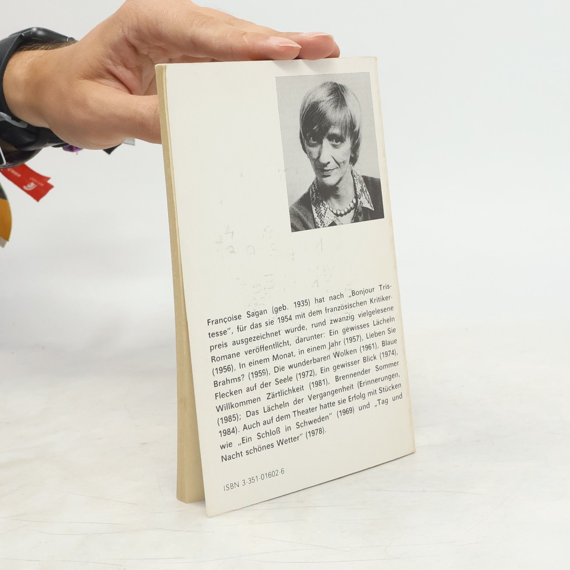 Françoise Sagan Das Lächeln der Vergangenheit