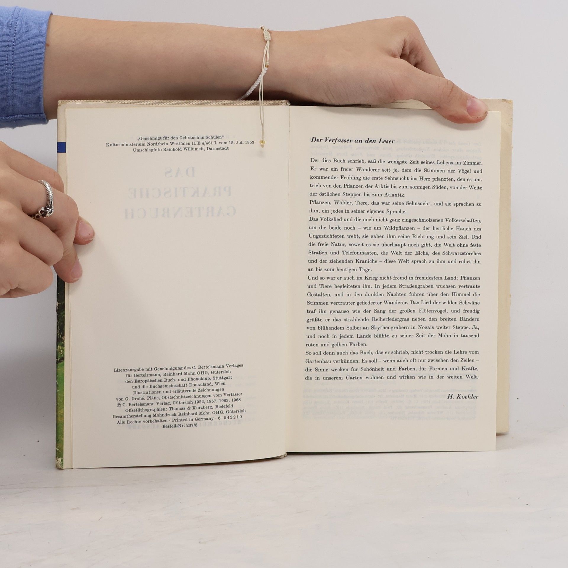 Horst Koehler Das praktische Gartenbuch