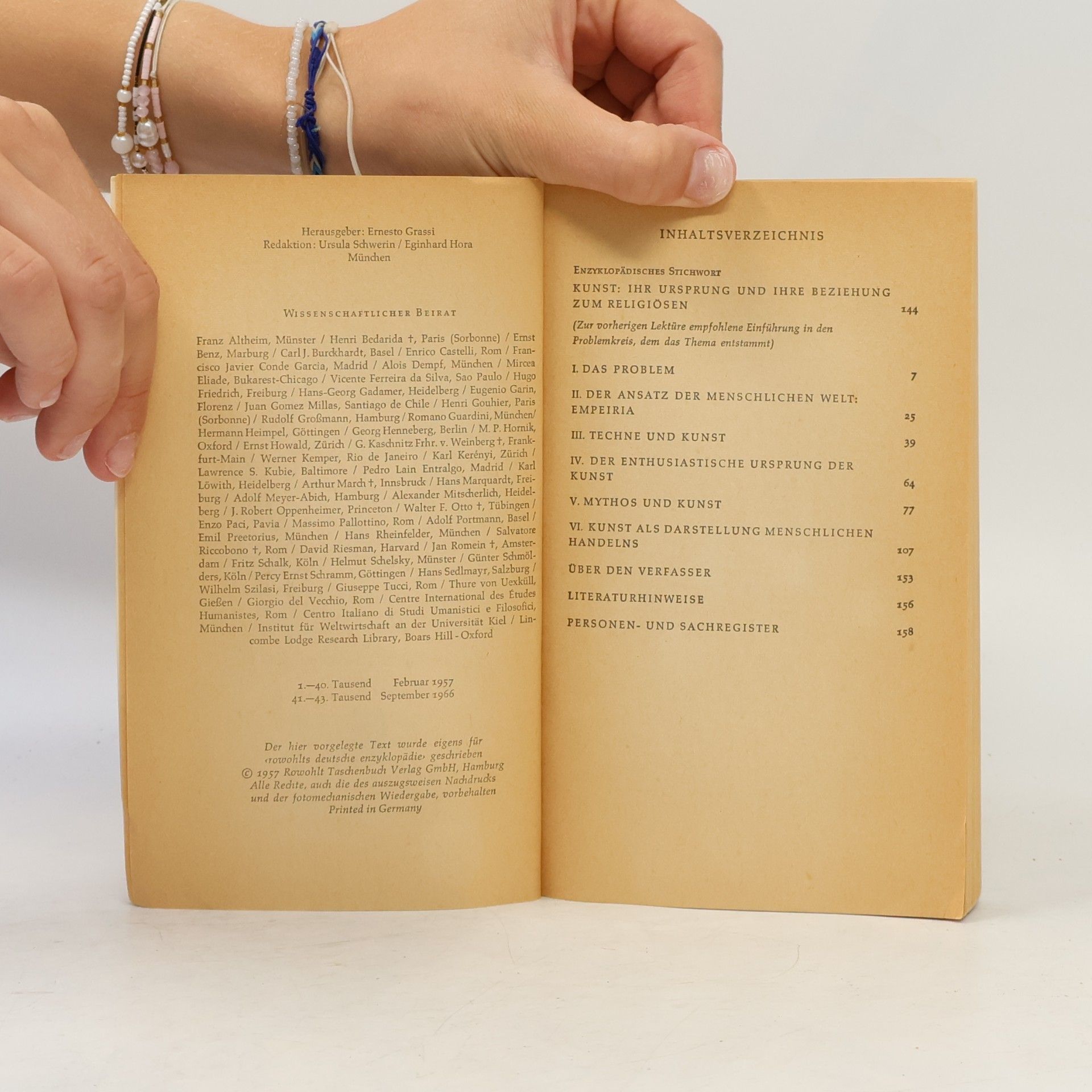 Ernesto Grassi Kunst und Mythos