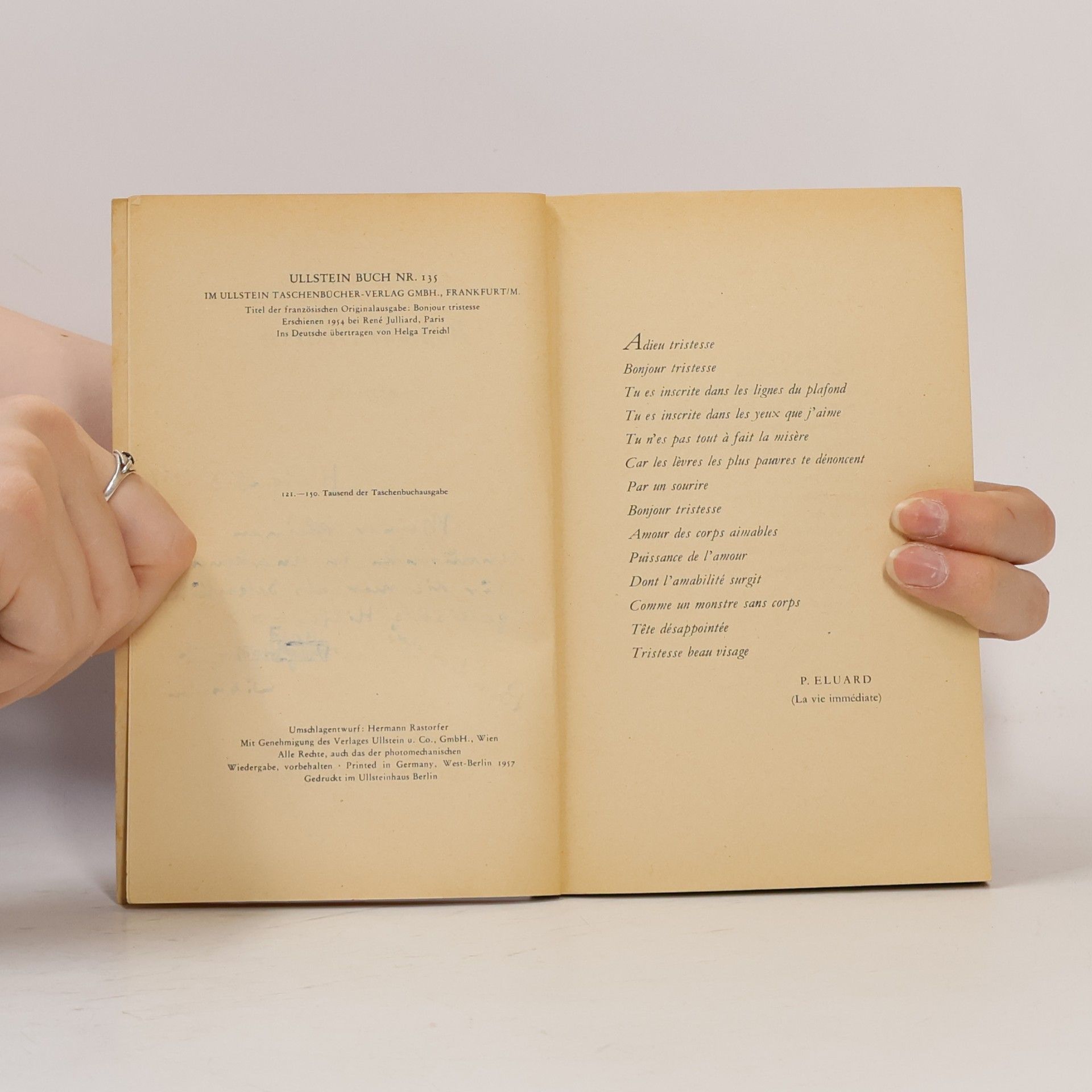 Françoise Sagan Bonjour tristesse