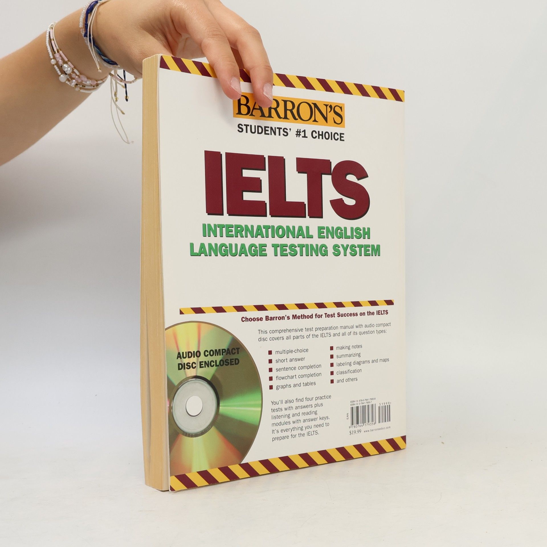 Lin Lougheed Barron's IELTS with Audio CD
