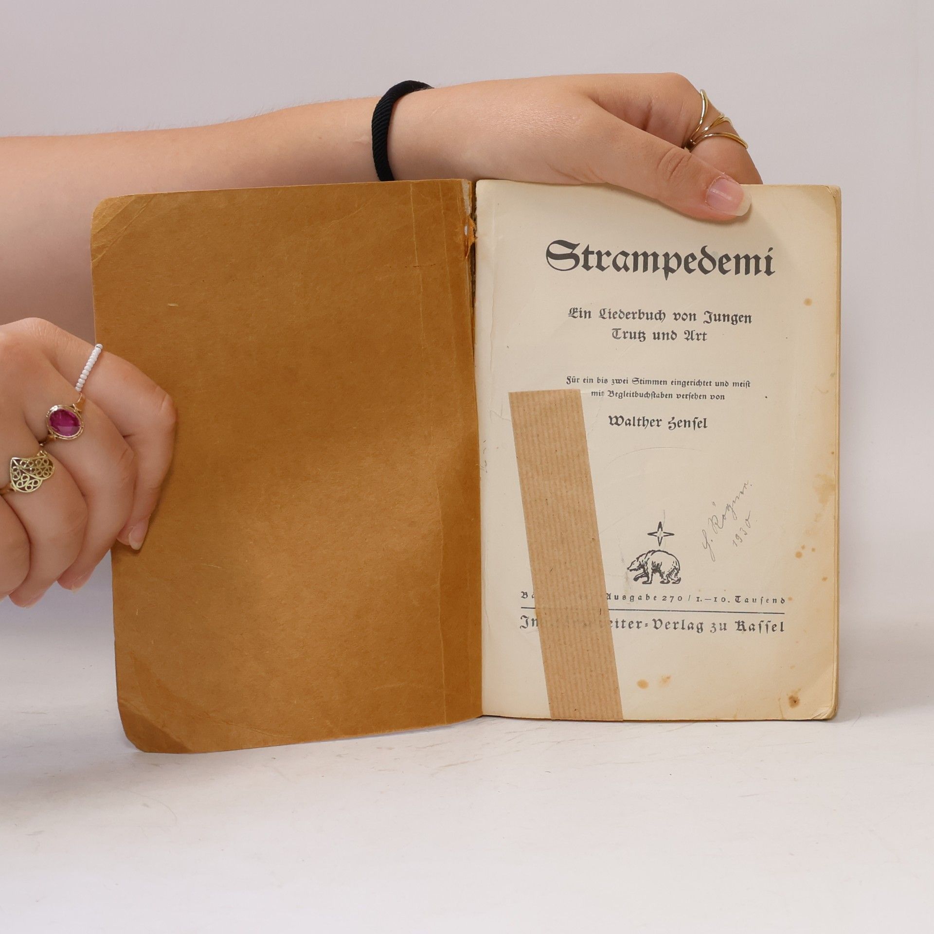 Walther Hensel Strampedemi – Ein Liederbuch von Jungen Trutz und Art