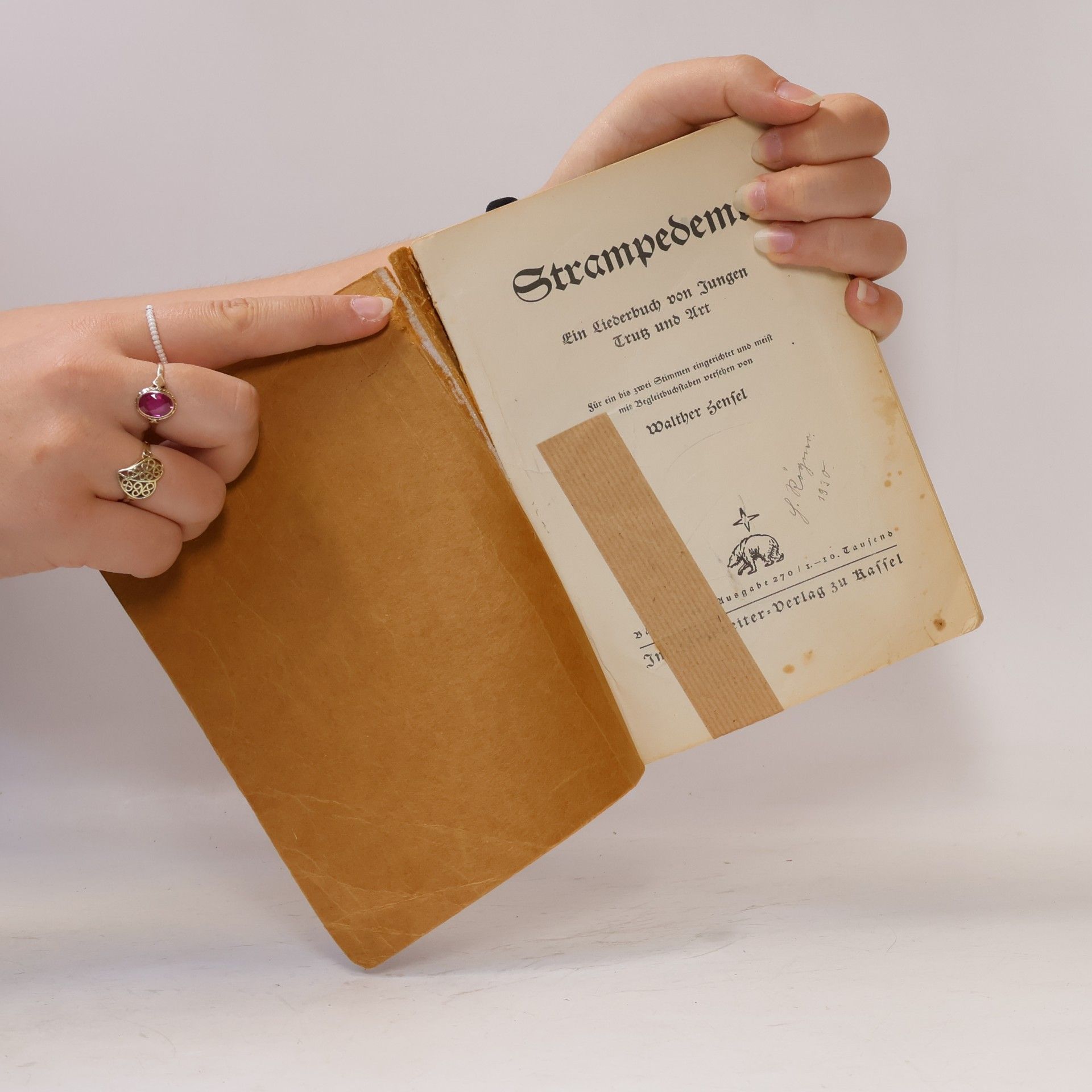 Walther Hensel Strampedemi – Ein Liederbuch von Jungen Trutz und Art