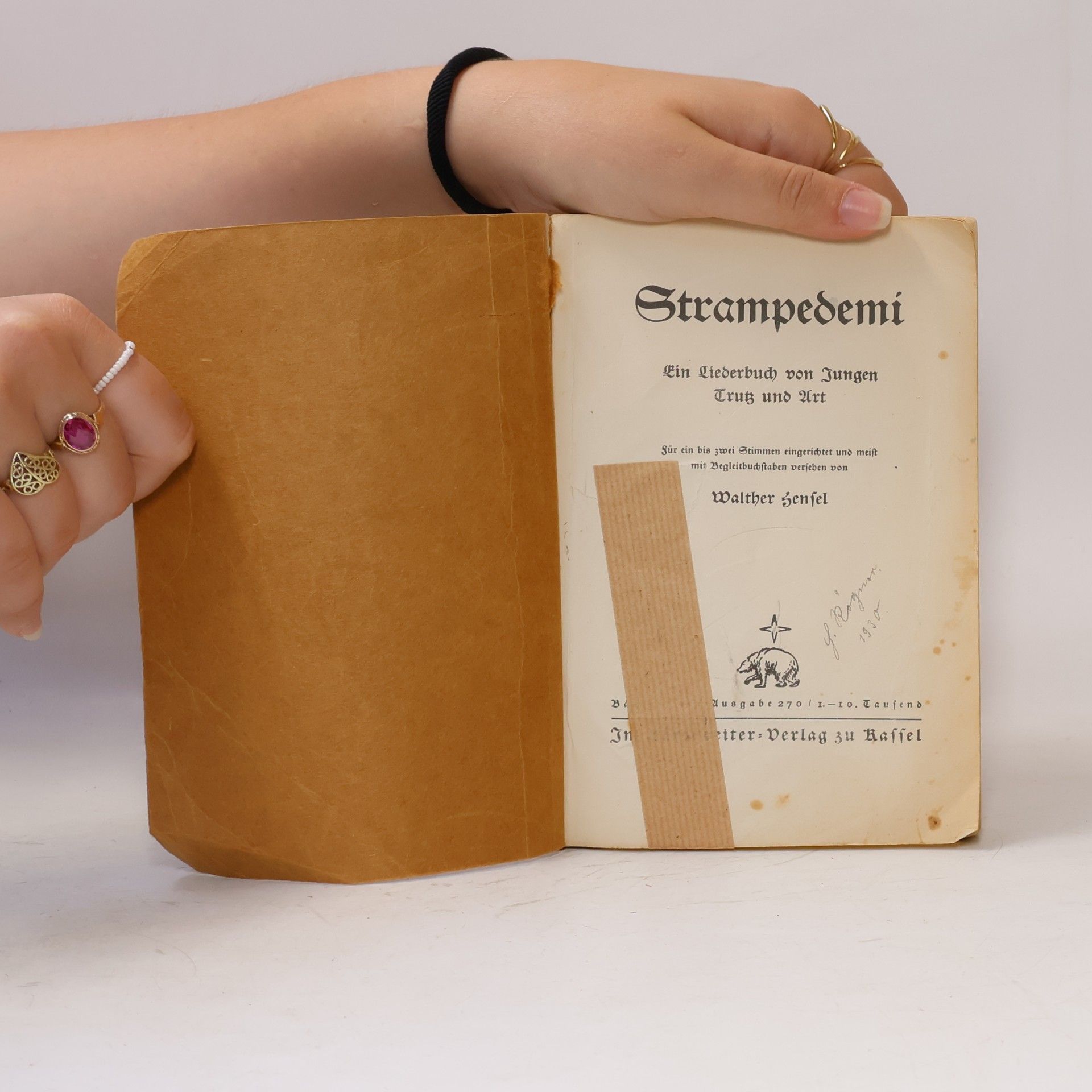 Walther Hensel Strampedemi – Ein Liederbuch von Jungen Trutz und Art