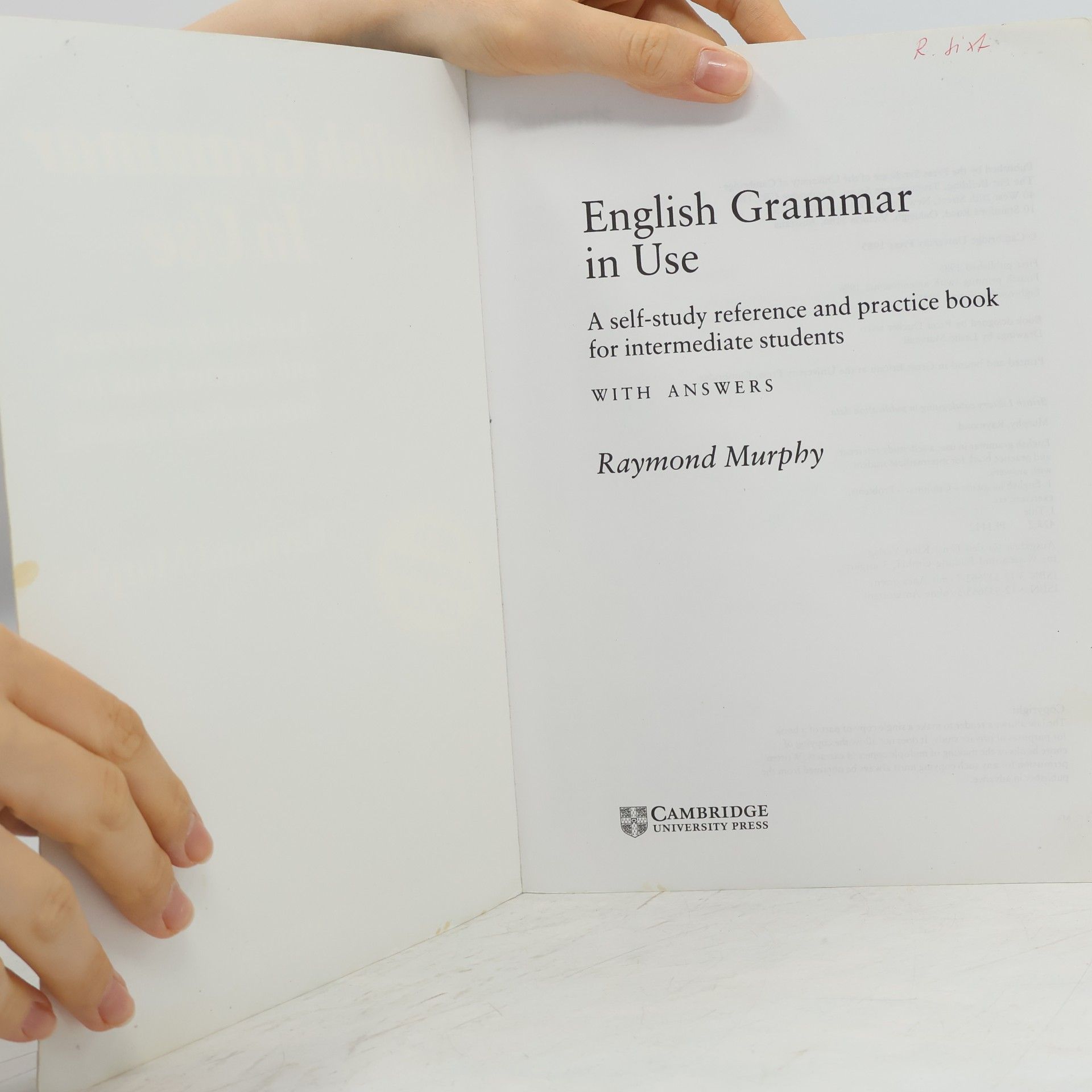 Raymond Murphy English Grammar in Use With Answers