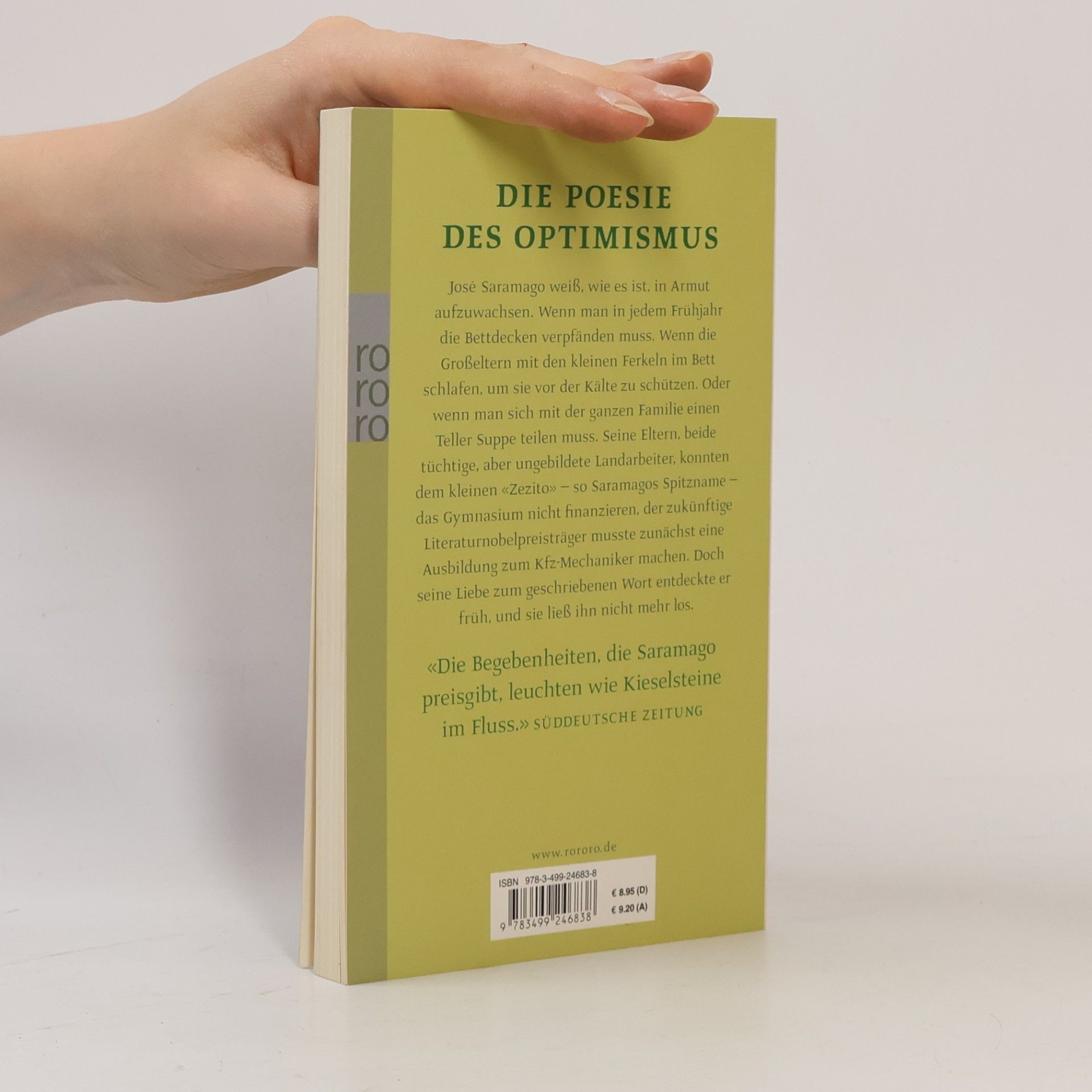 José Saramago Kleine Erinnerungen