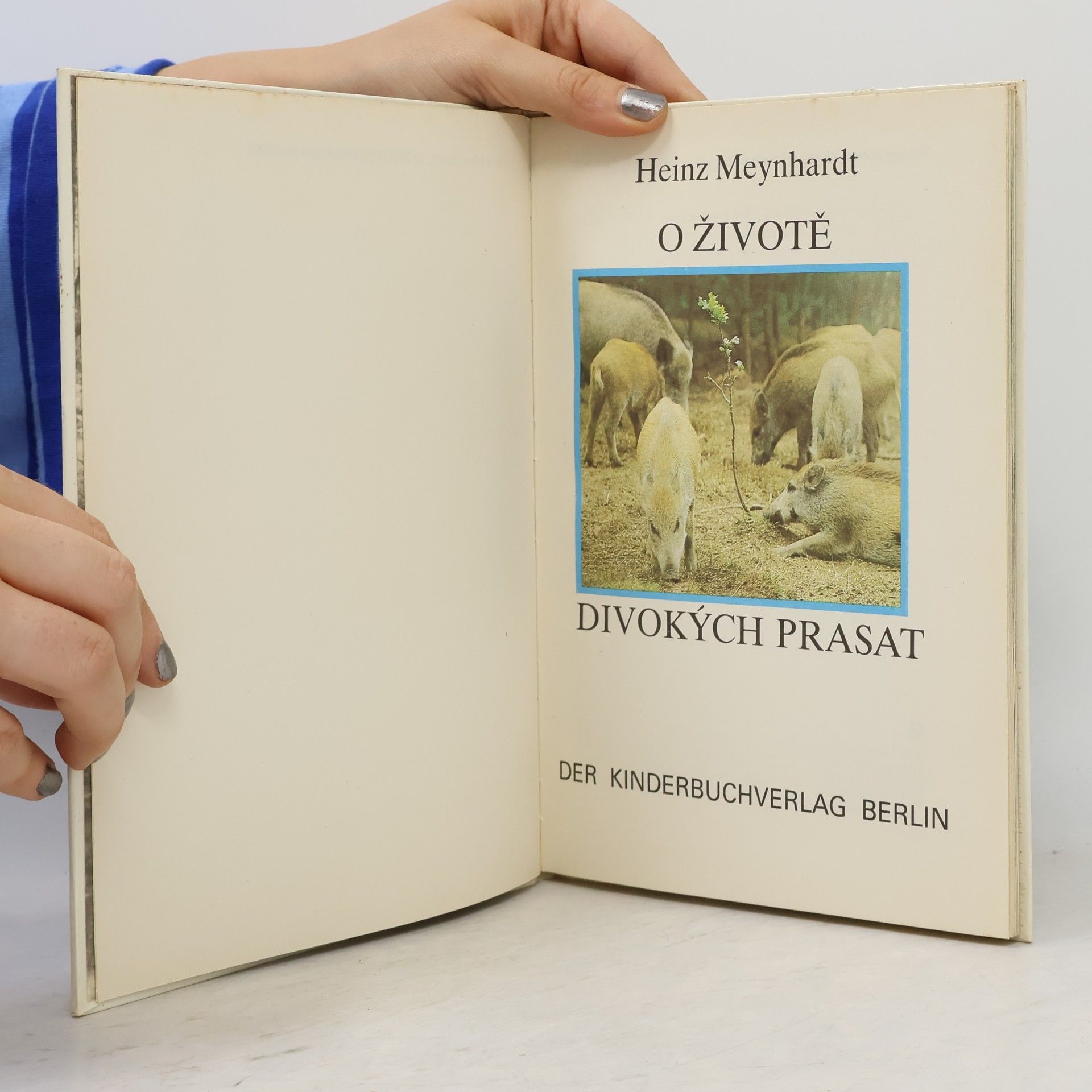 Heinz Meynhardt O životě divokých prasat