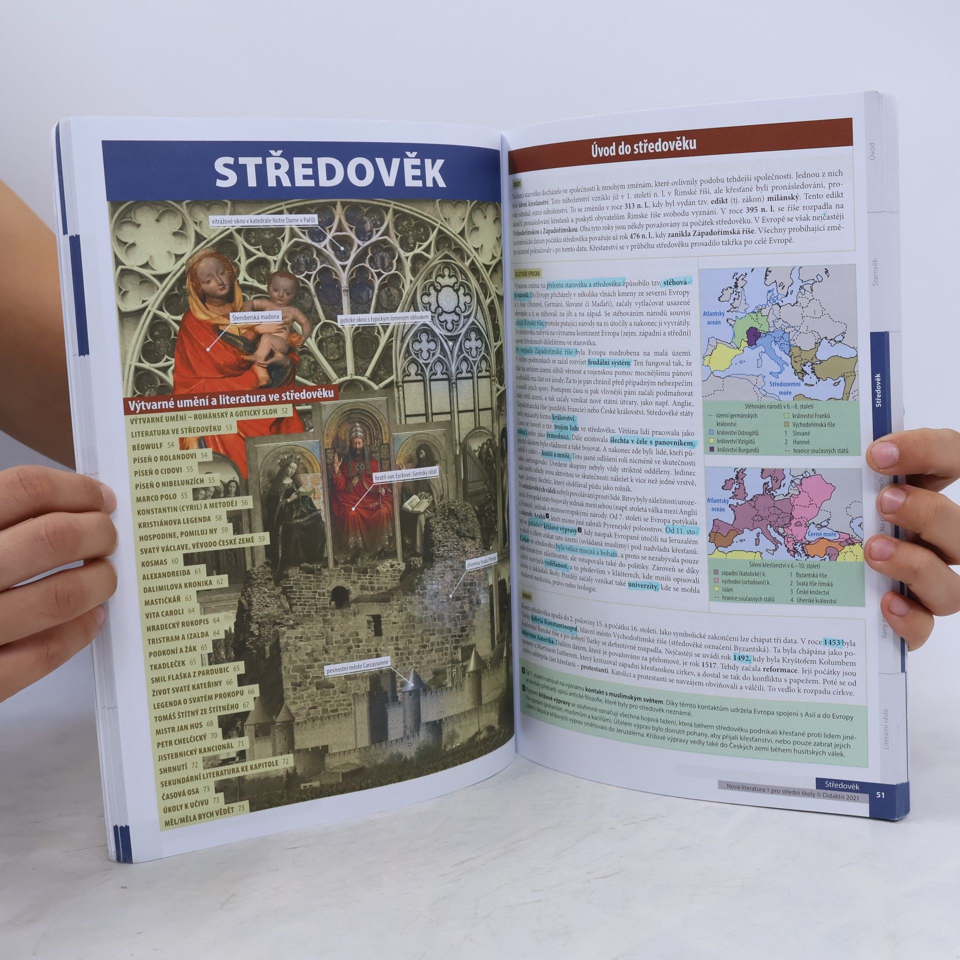 Lukáš Borovička Nová literatura pro střední školy. Učebnice 1