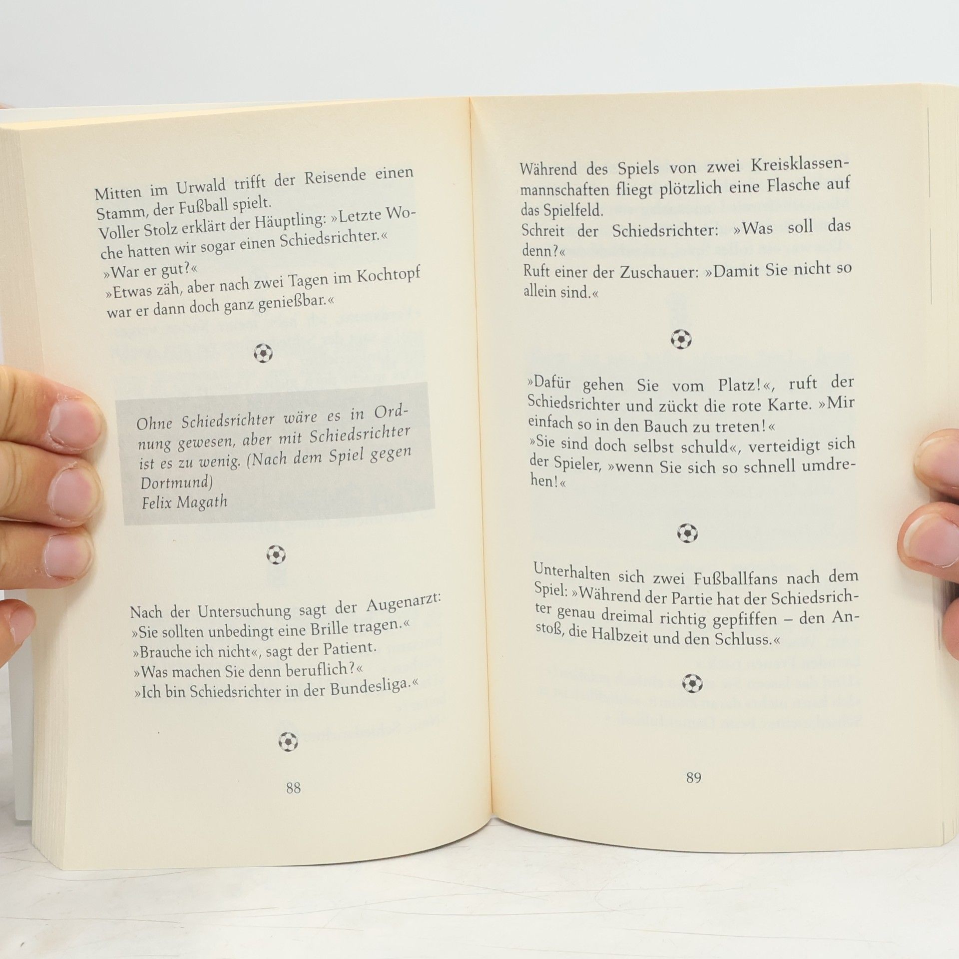 Dieter F. Wackel Das große Buch der Fussballwitze