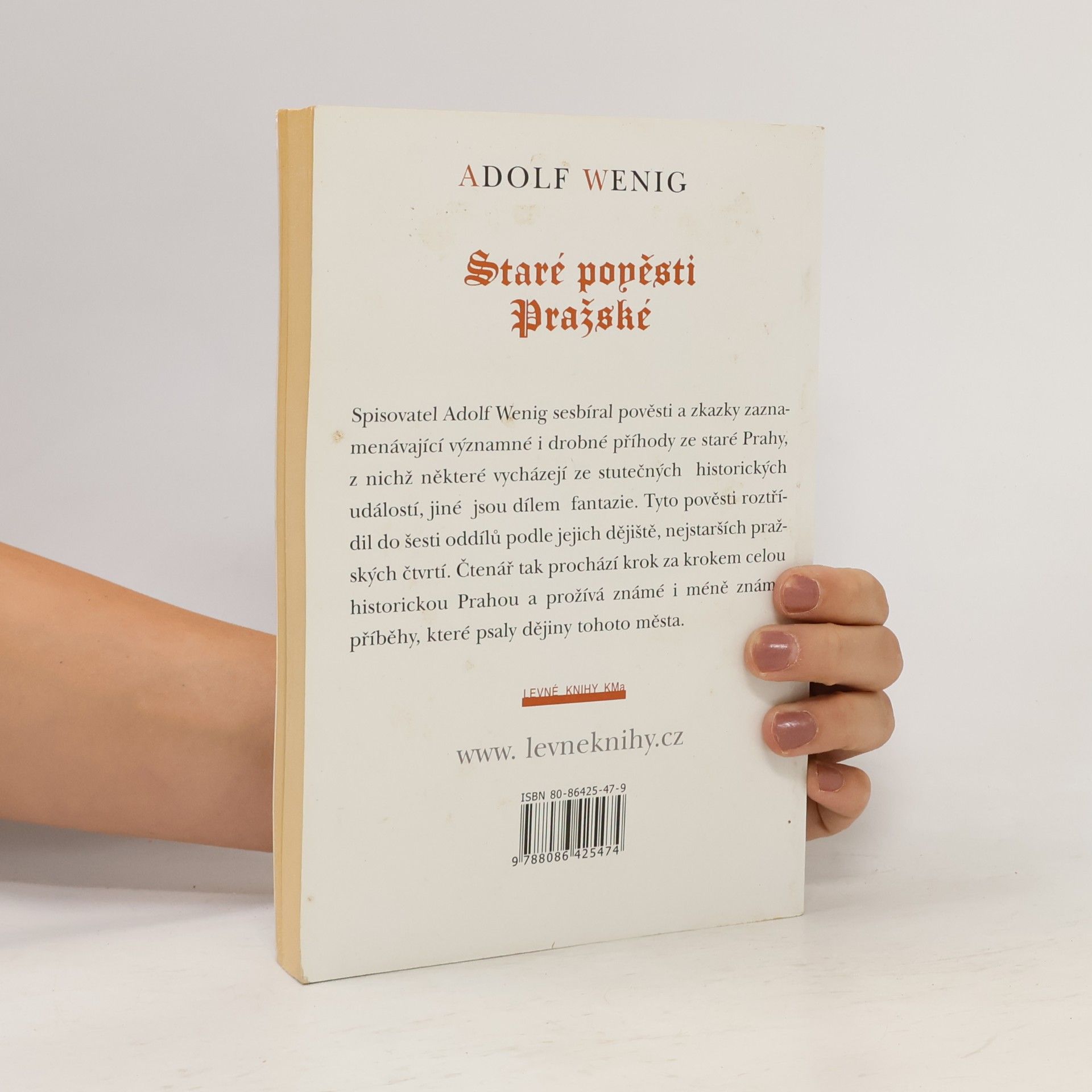 Adolf Wenig Staré pověsti pražské