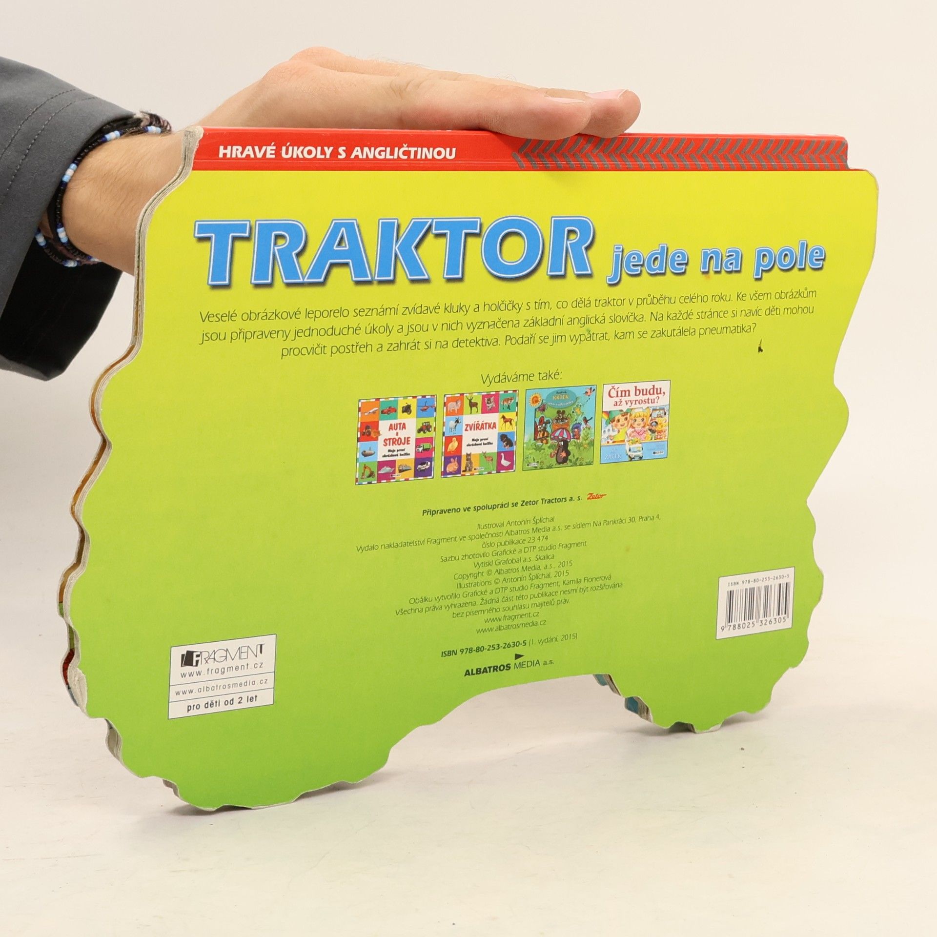 Antonín Šplíchal Traktor jede na pole
