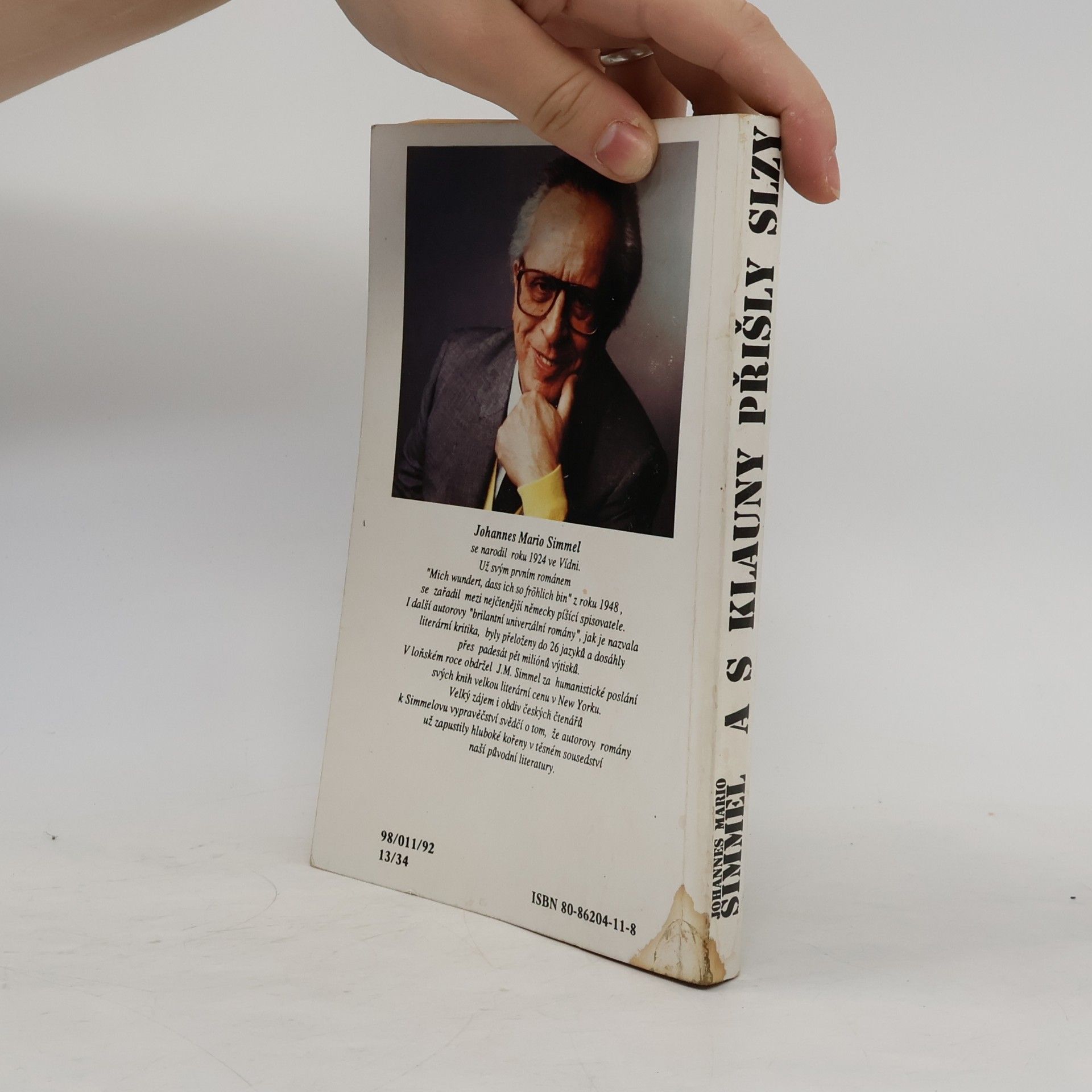Johannes Mario Simmel A s klauny přišly slzy