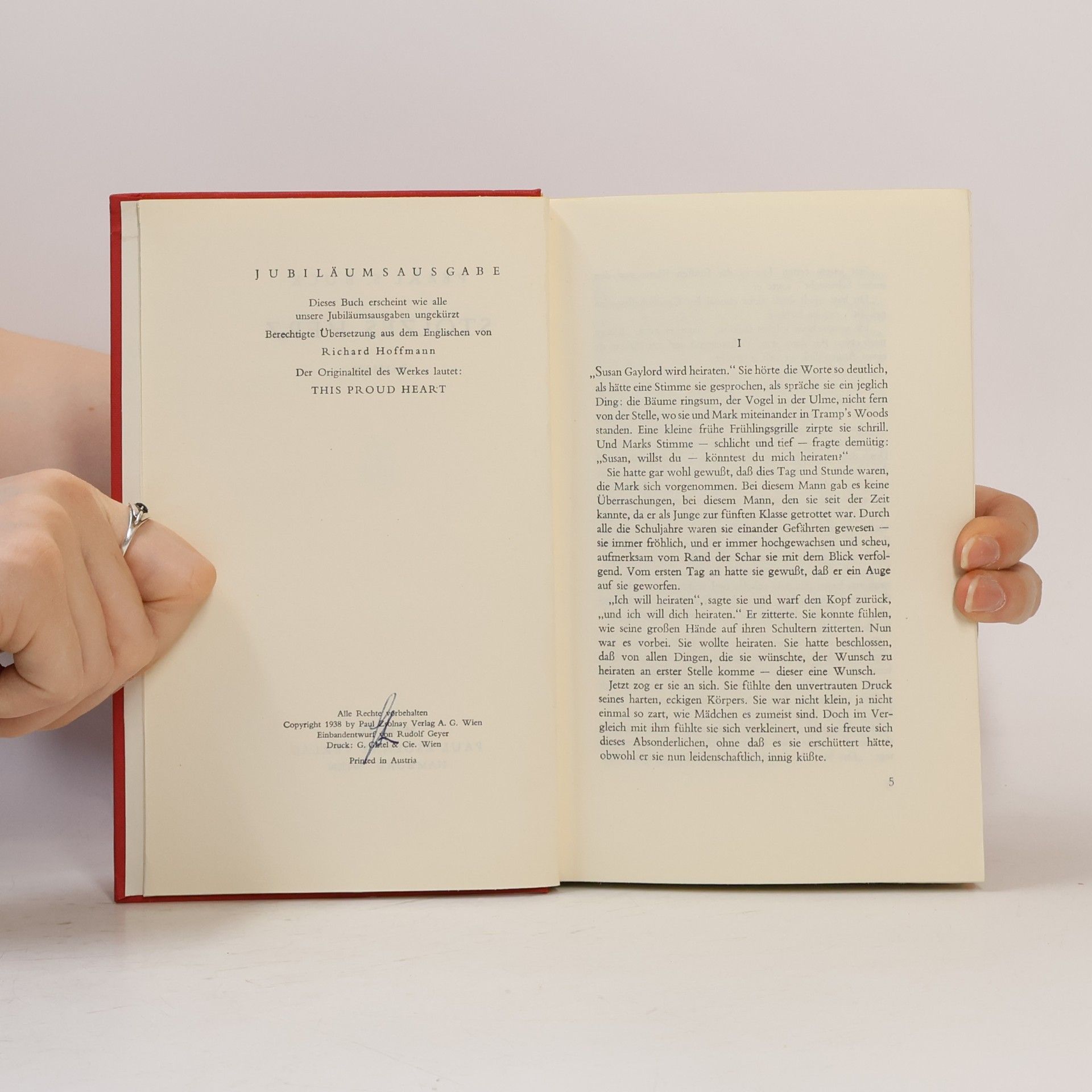 Pearl S. Buck Stolzes Herz