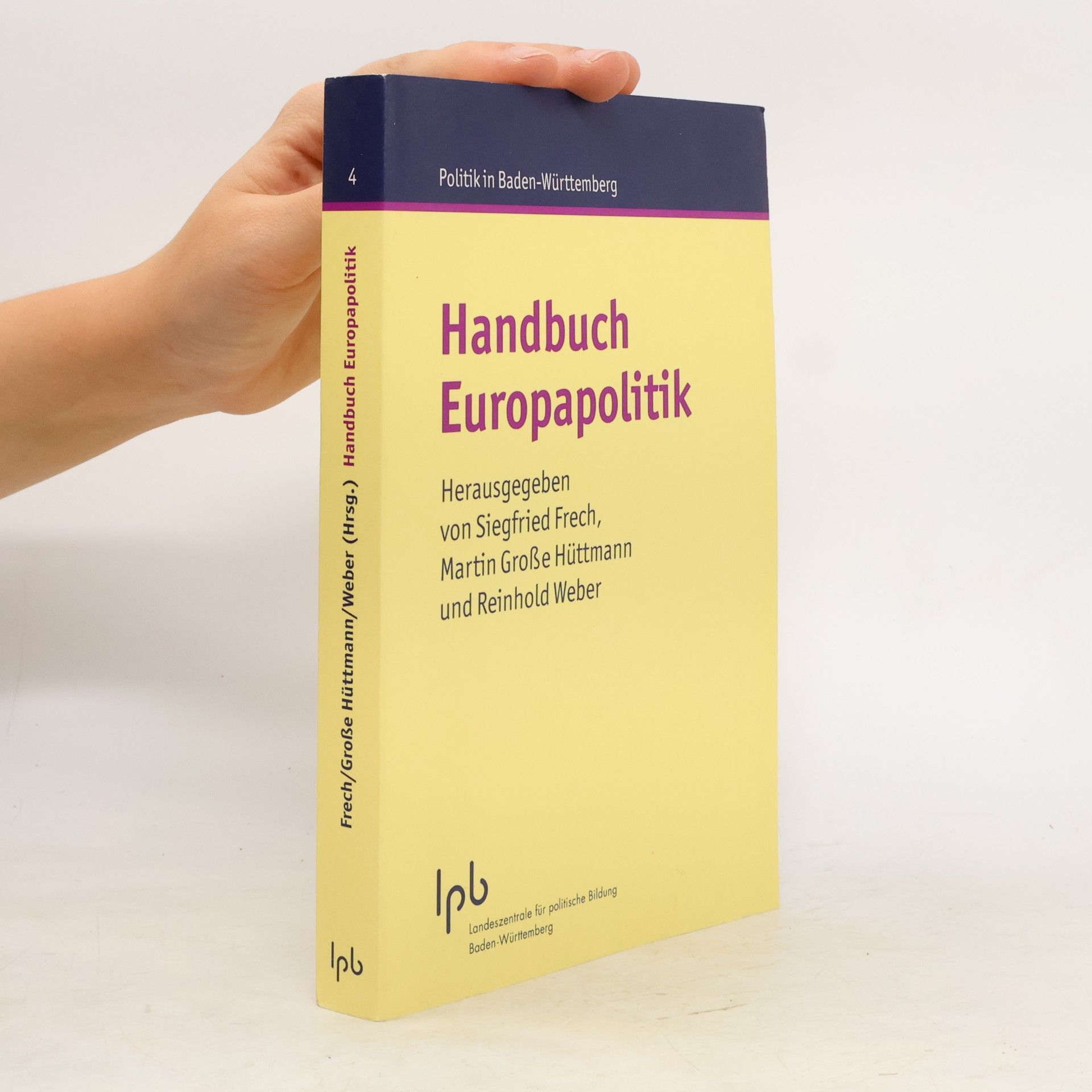 Martin Große Hüttmann Handbuch Europapolitik
