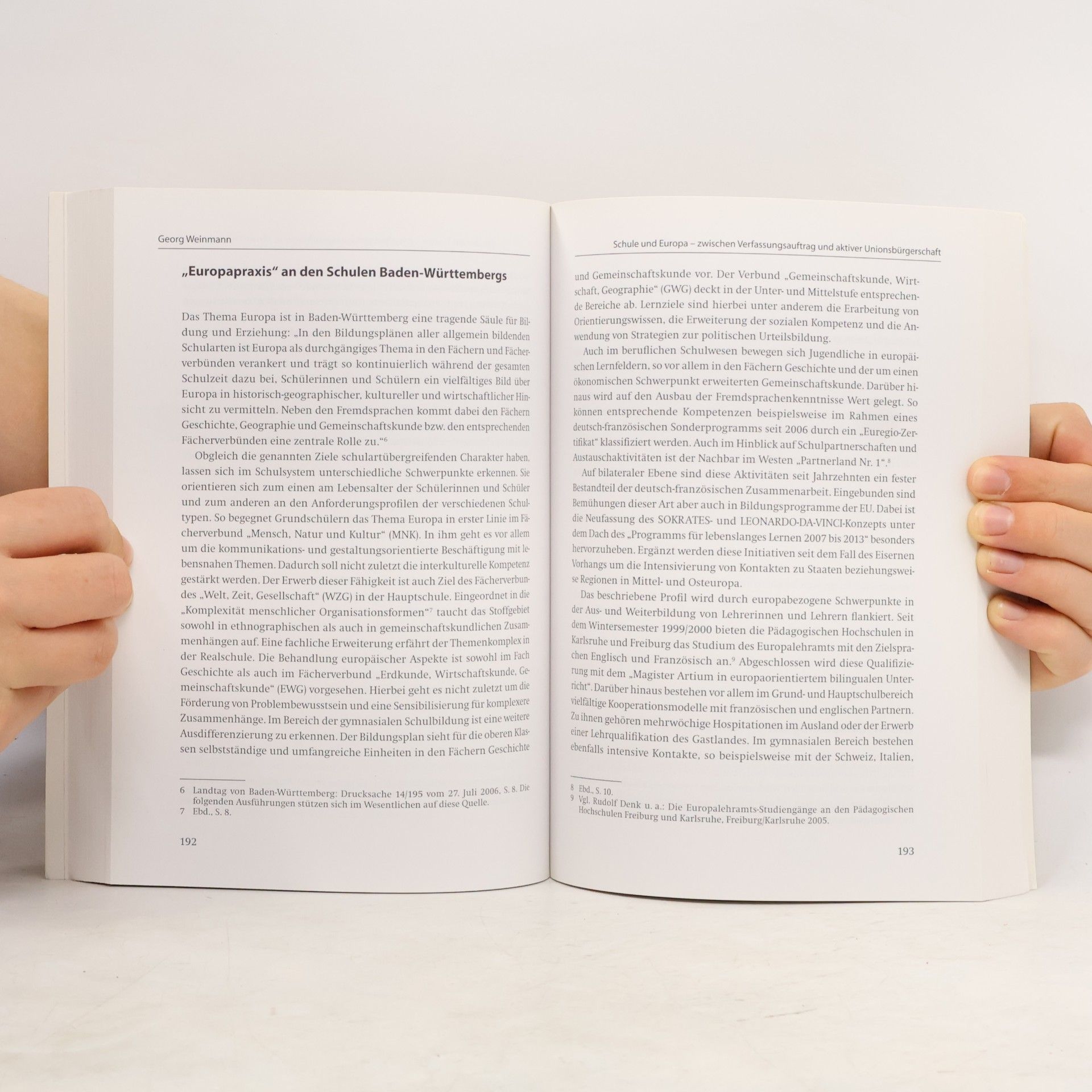 Martin Große Hüttmann Handbuch Europapolitik
