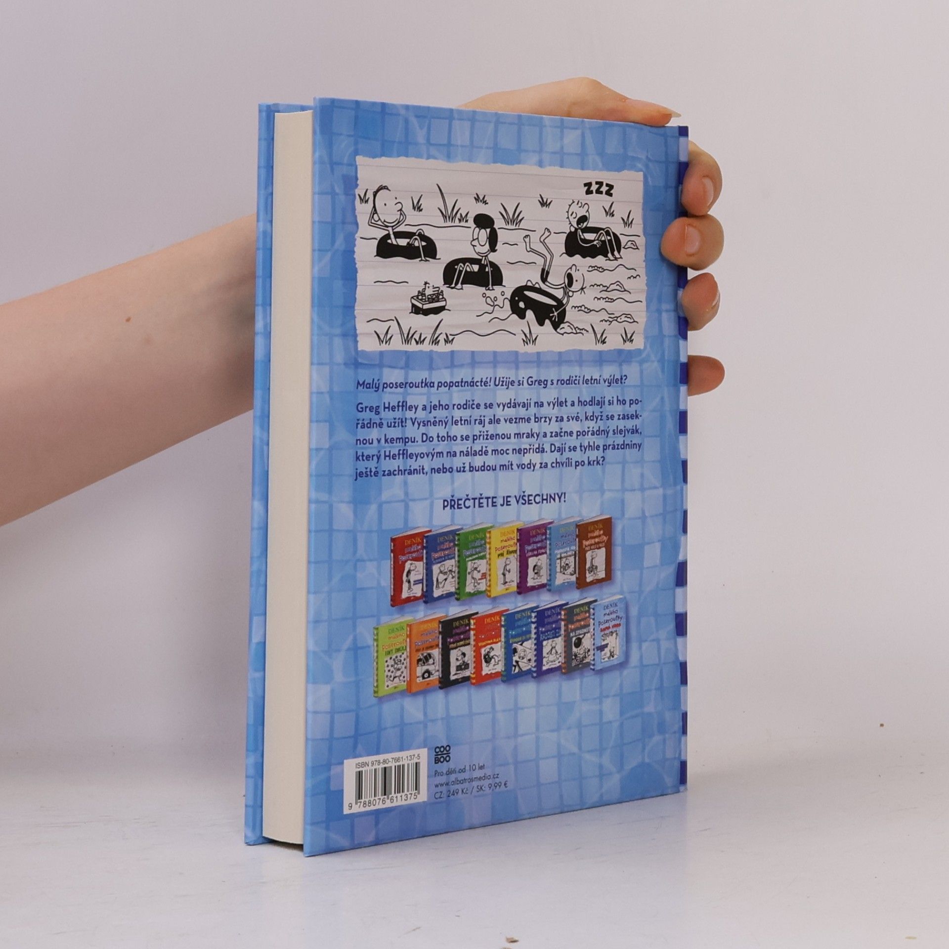 Jeff Kinney Deník malého poseroutky 15. Samá voda