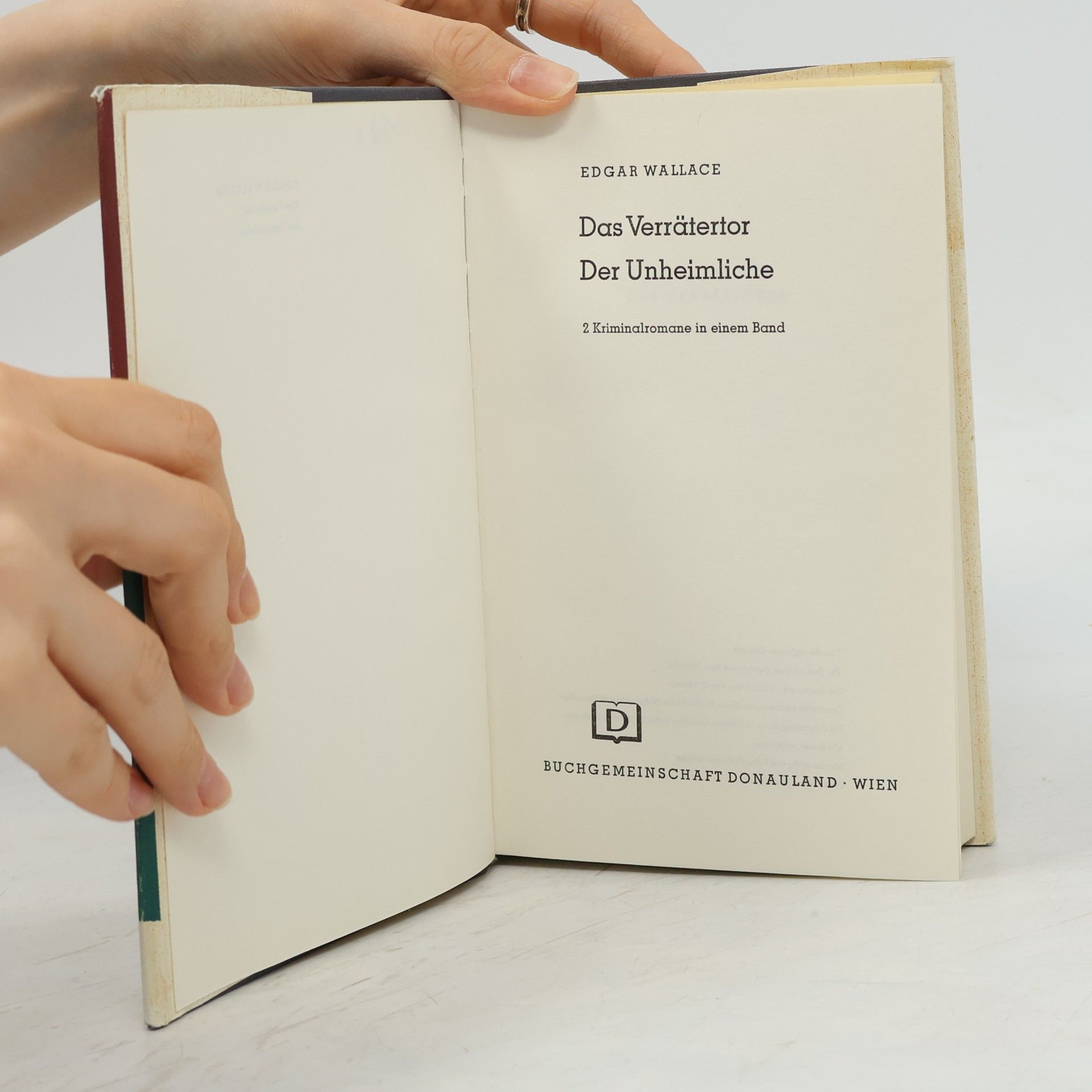Edgar Wallace Das Verrätertor. Der Unheimliche
