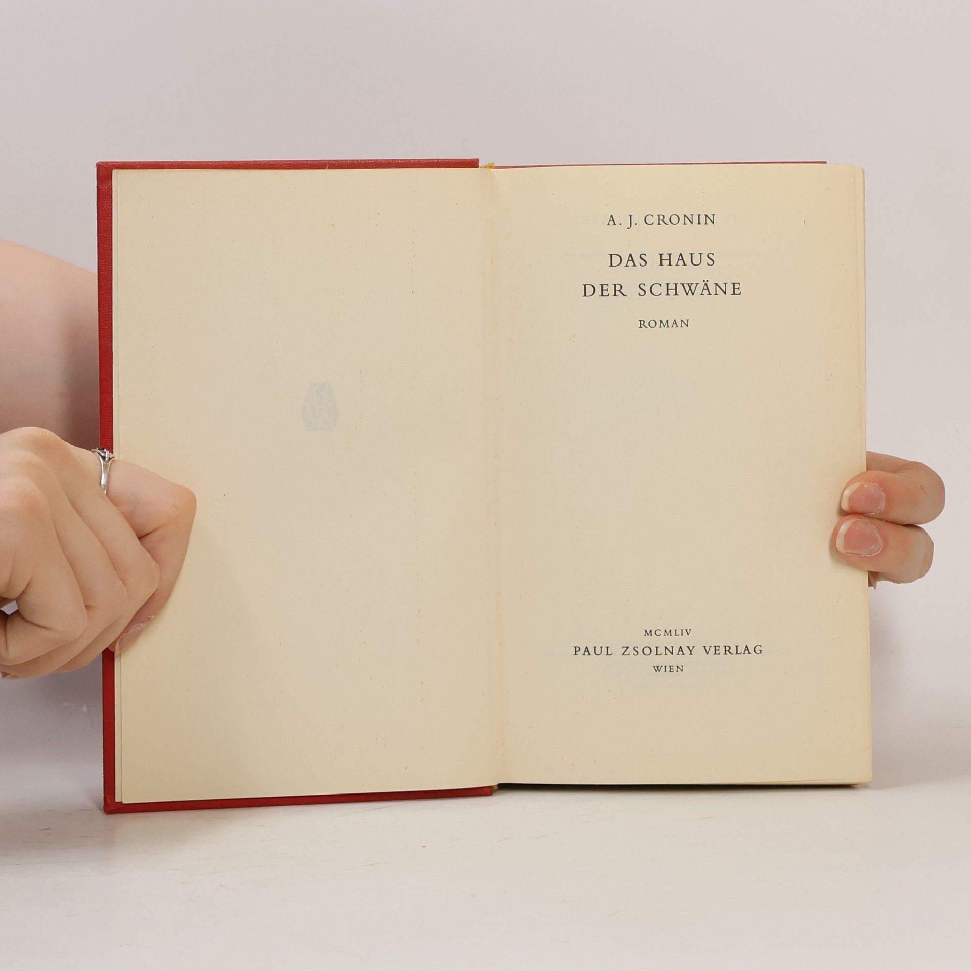 A. J. Cronin Das Haus der Schwäne