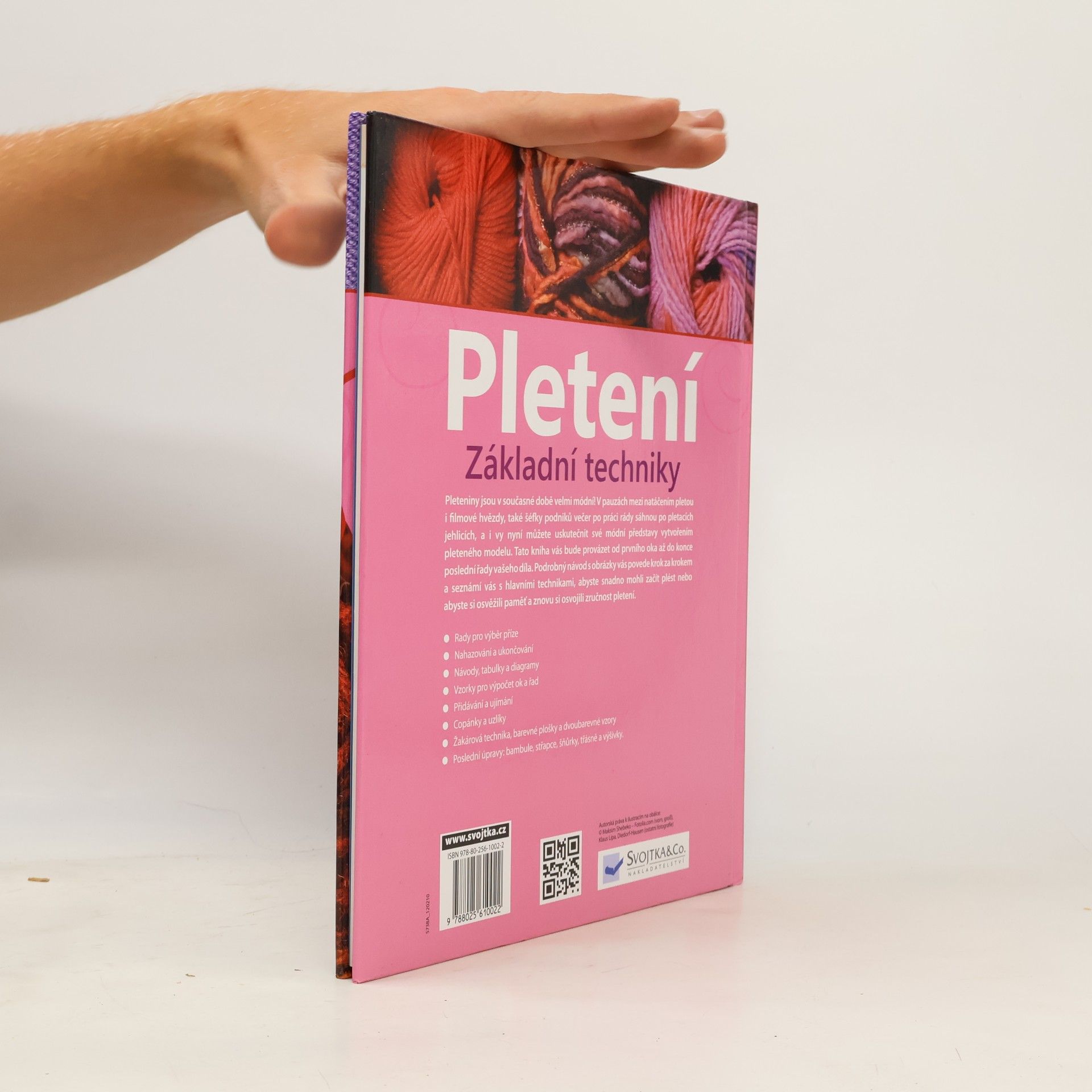 Vlasta Benešová Pletení – Základní techniky