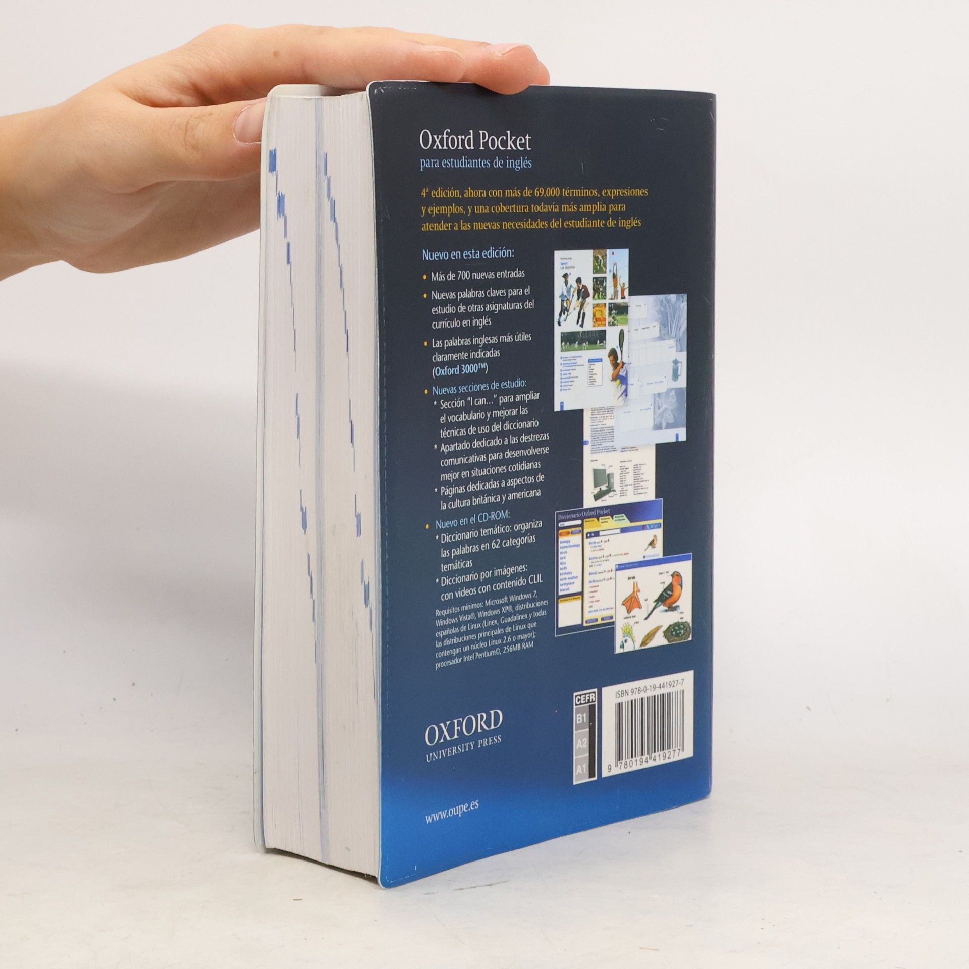 Autorenkollektiv Diccionario Oxford Pocket para estudiantes de ingles