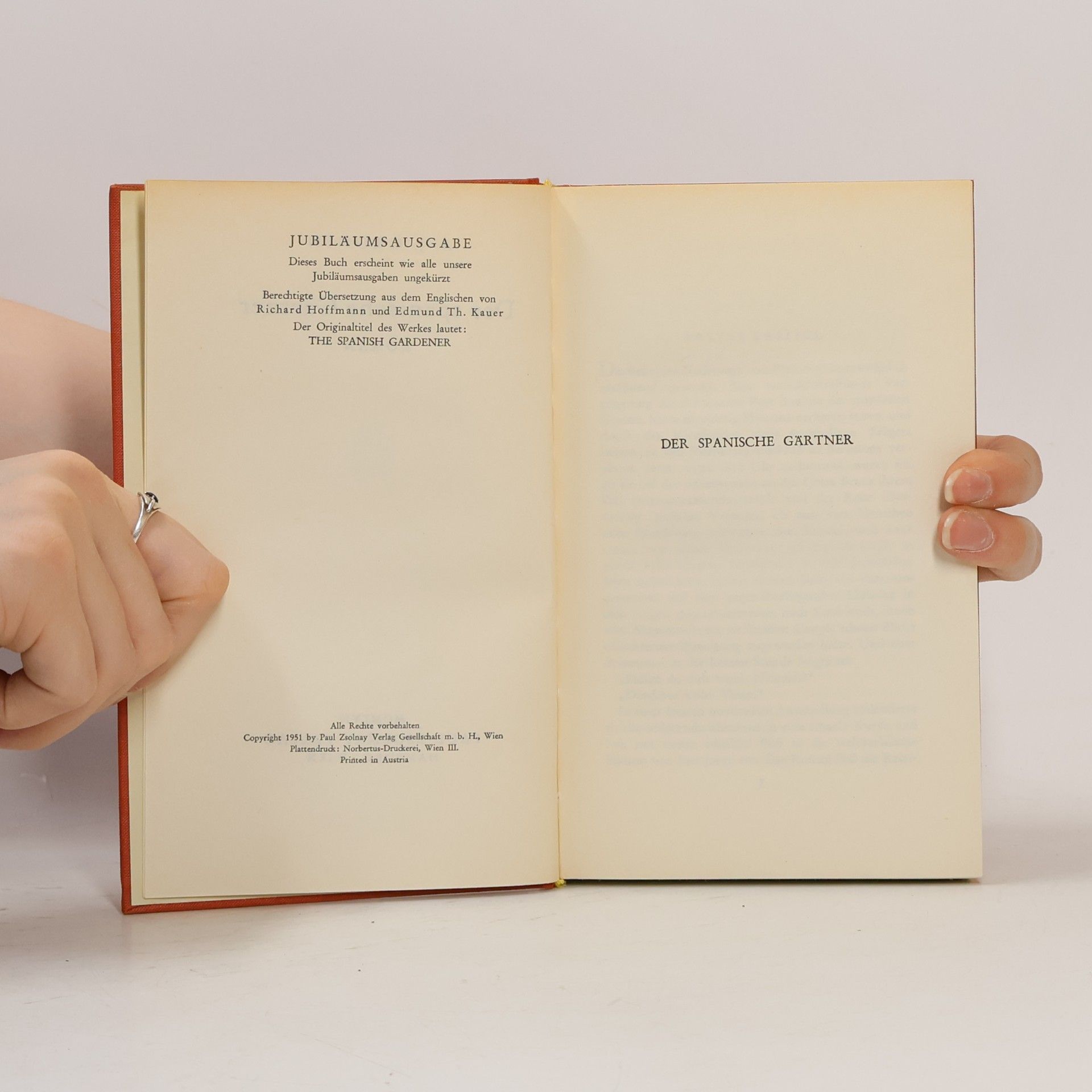 A. J. Cronin Der spanische Gärtner