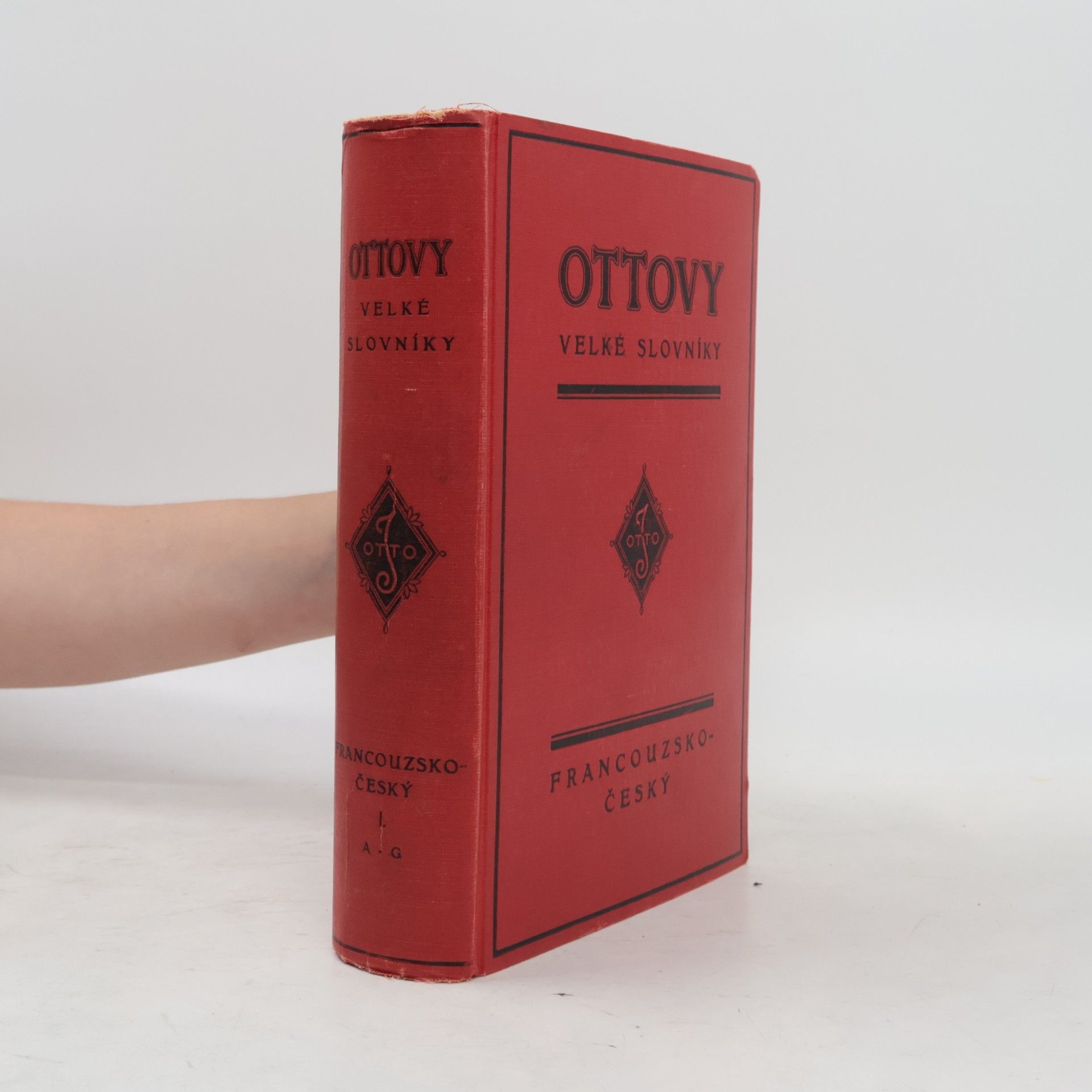 Jan Herzer Ottovy velké slovníky. Slovník francouzsko-Český
