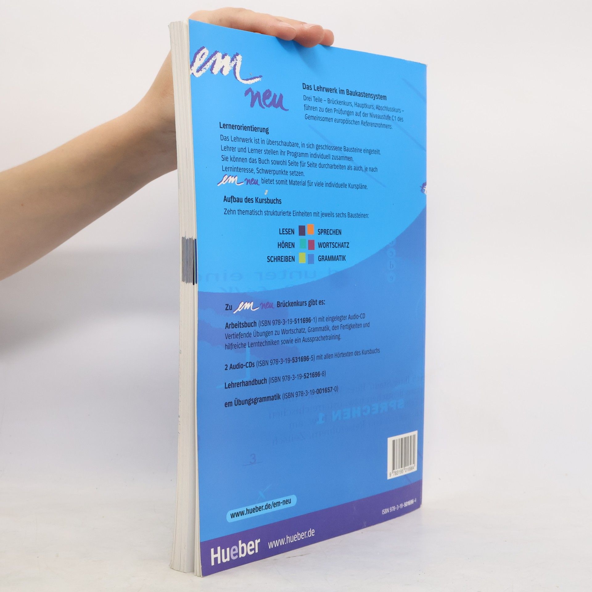 Michaela Perlmann-Balme em neu Brückenkurs : Deutsch als Fremdsprache. Niveaustufe B1+, Ausgabe 2008 [Kursbuch]