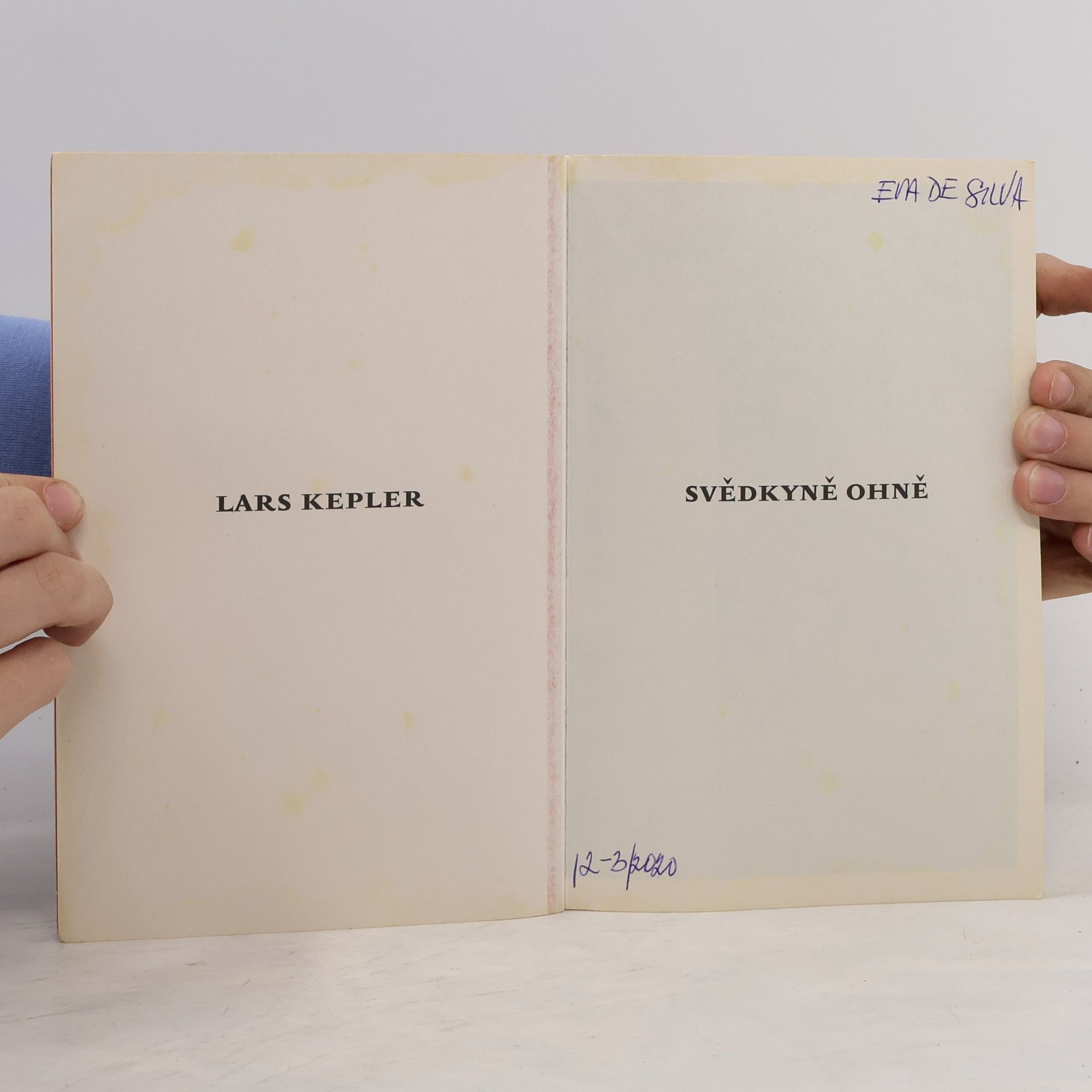 Lars Kepler Svědkyně ohně