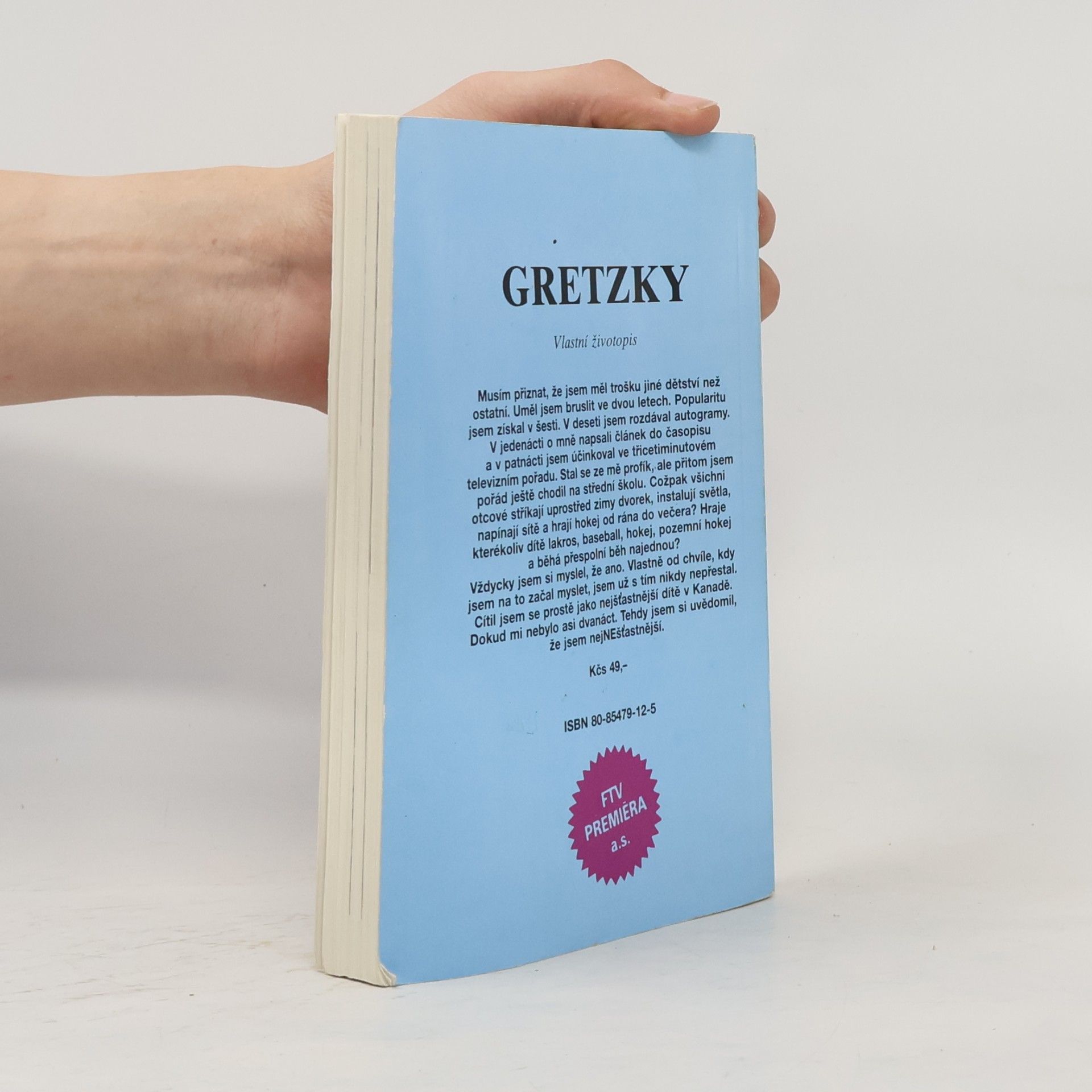 Rick Reilly Gretzky: Vlastní životopis