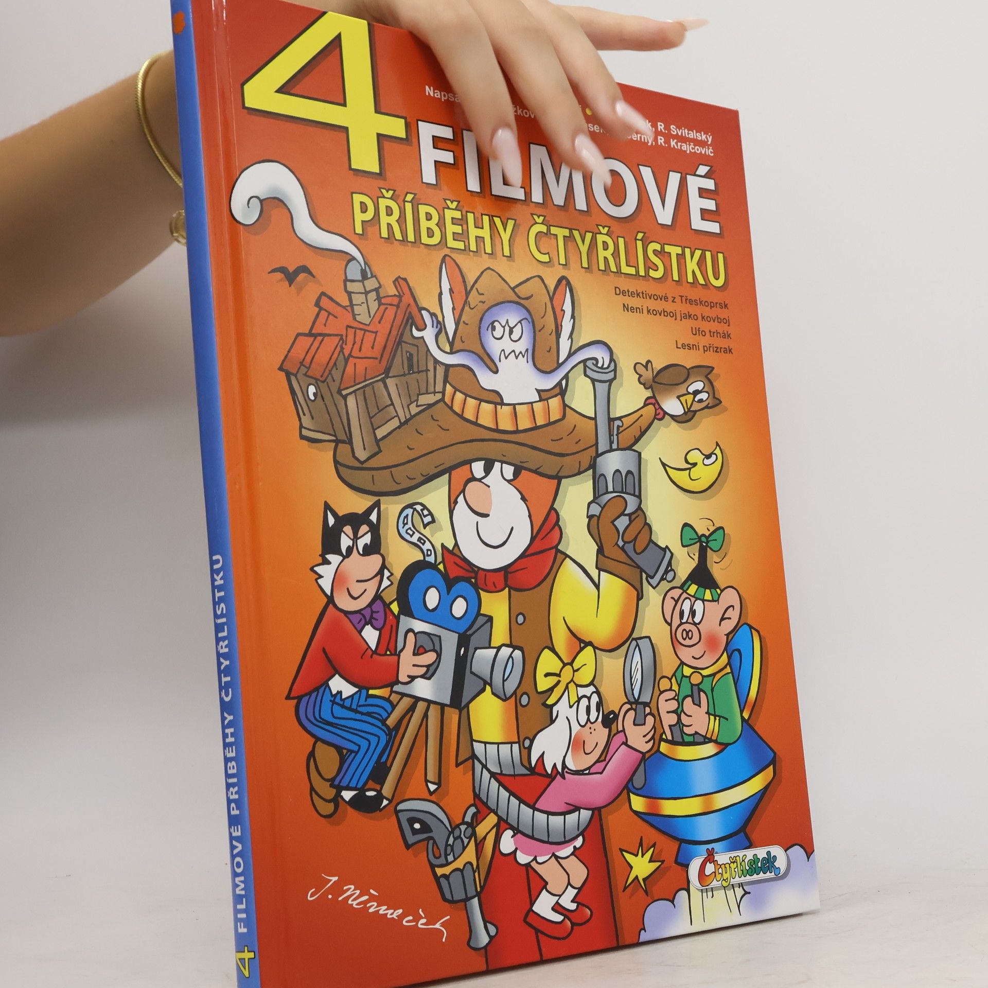 Jaroslav Němeček 4 filmové příběhy Čtyřlístku