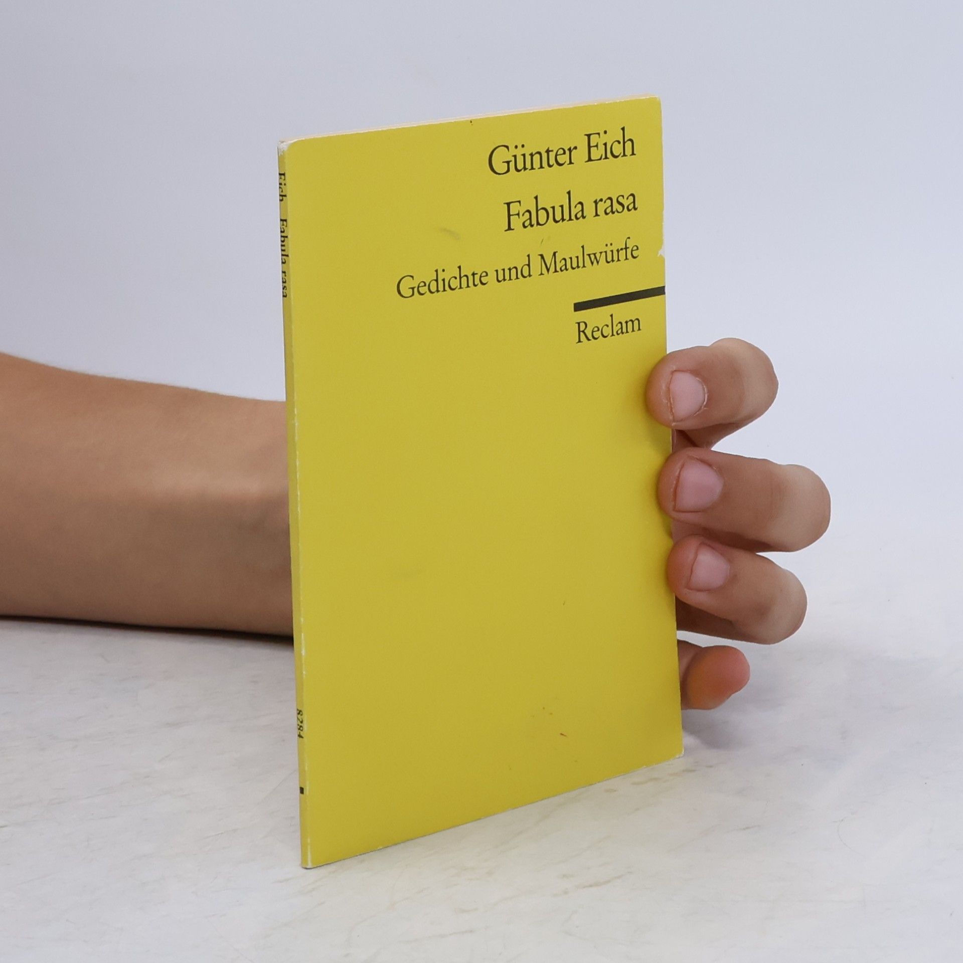 Günter Eich Fabula rasa : Gedichte und Maulwürfe