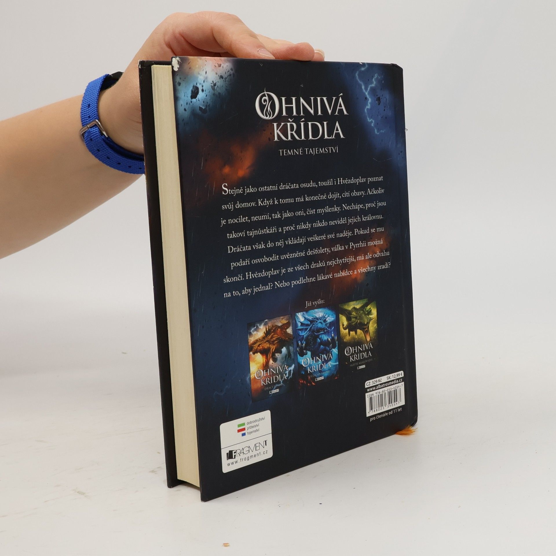 Tui Sutherland Ohnivá křídla. Temné tajemství.