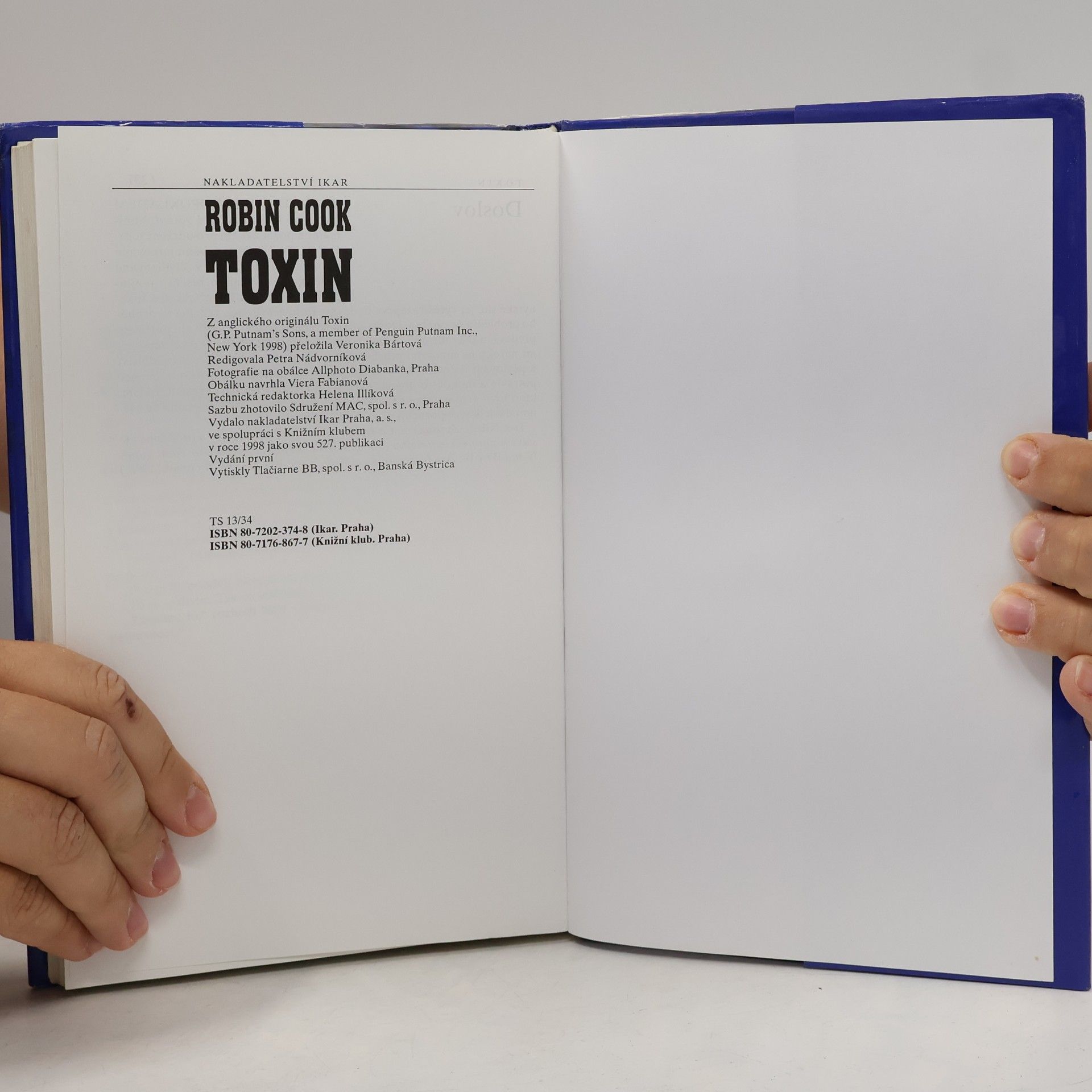 Robin Cook Toxin