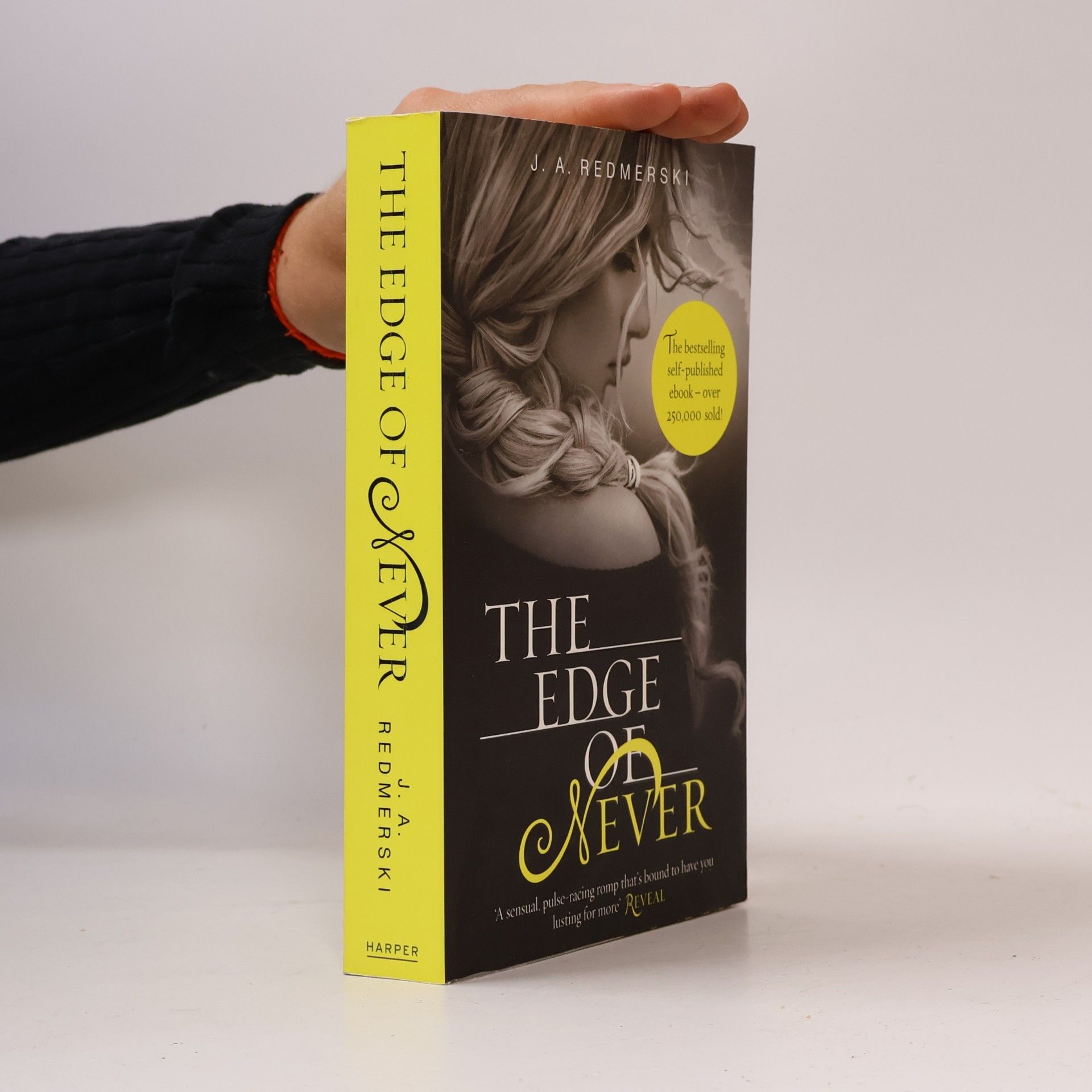 J.A. Redmerski The edge of never