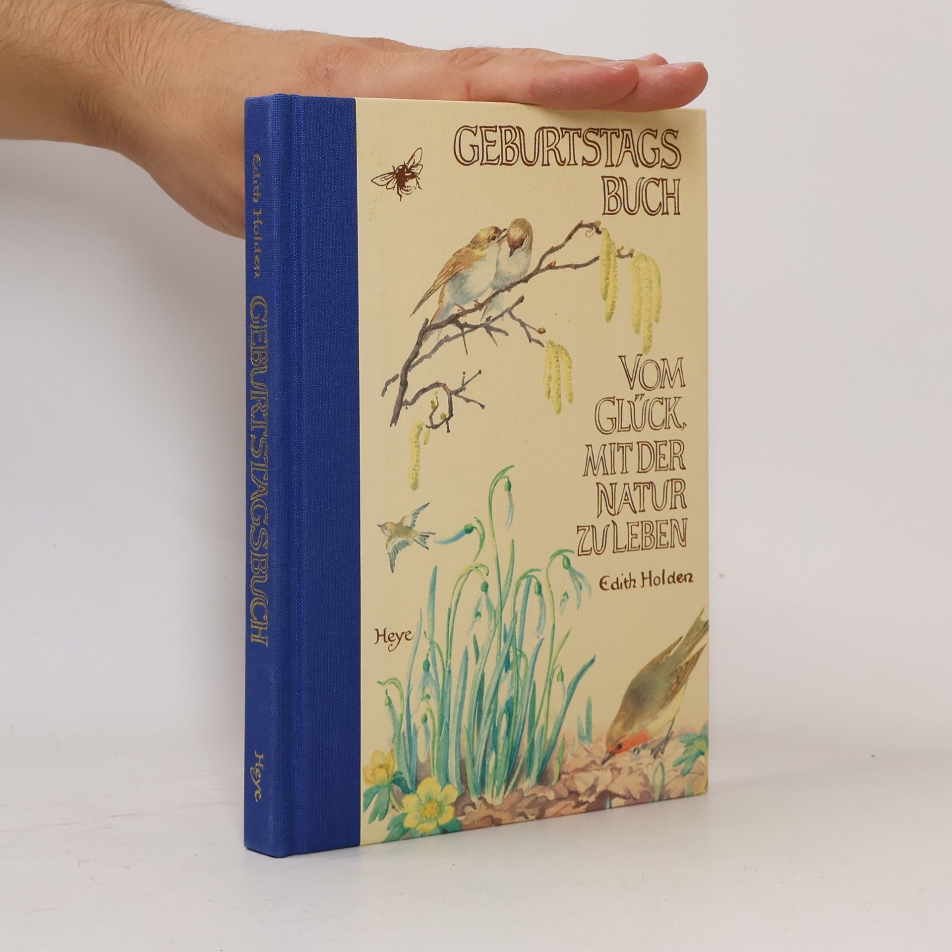 Edith Holden Geburtstags Buch Vom Glück mit der Natur zu leben