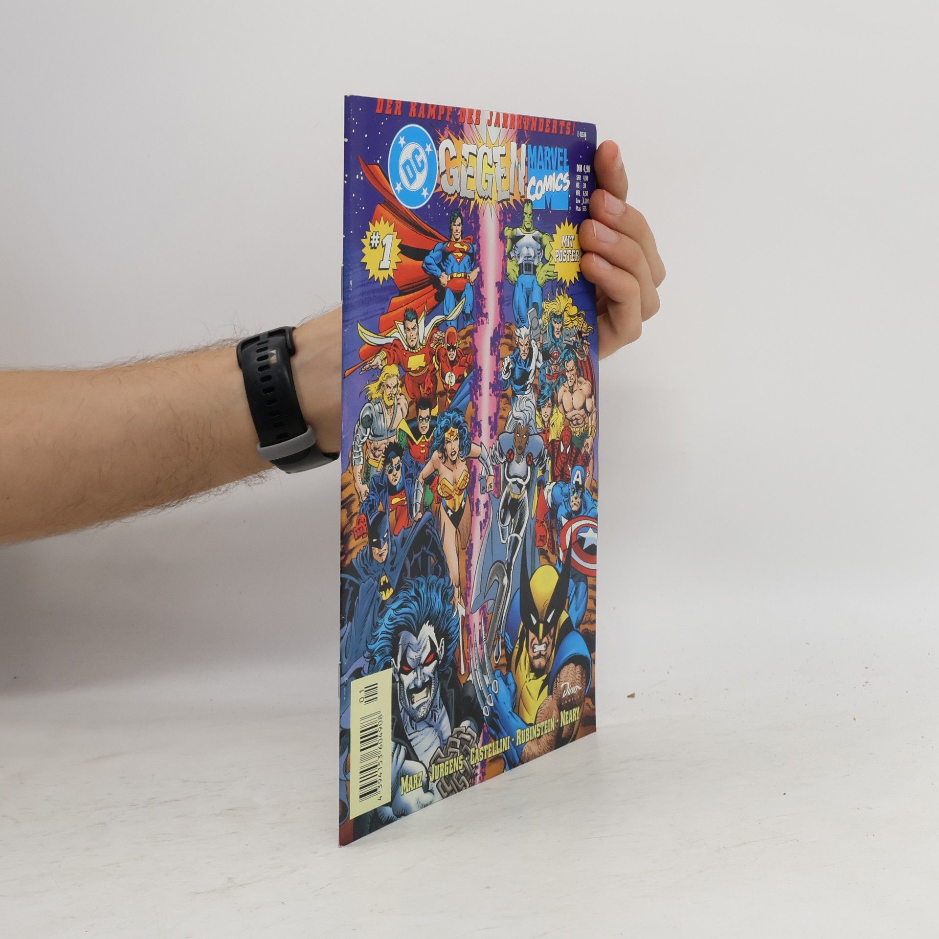 kolektiv DC gegen Marvel Comics 1