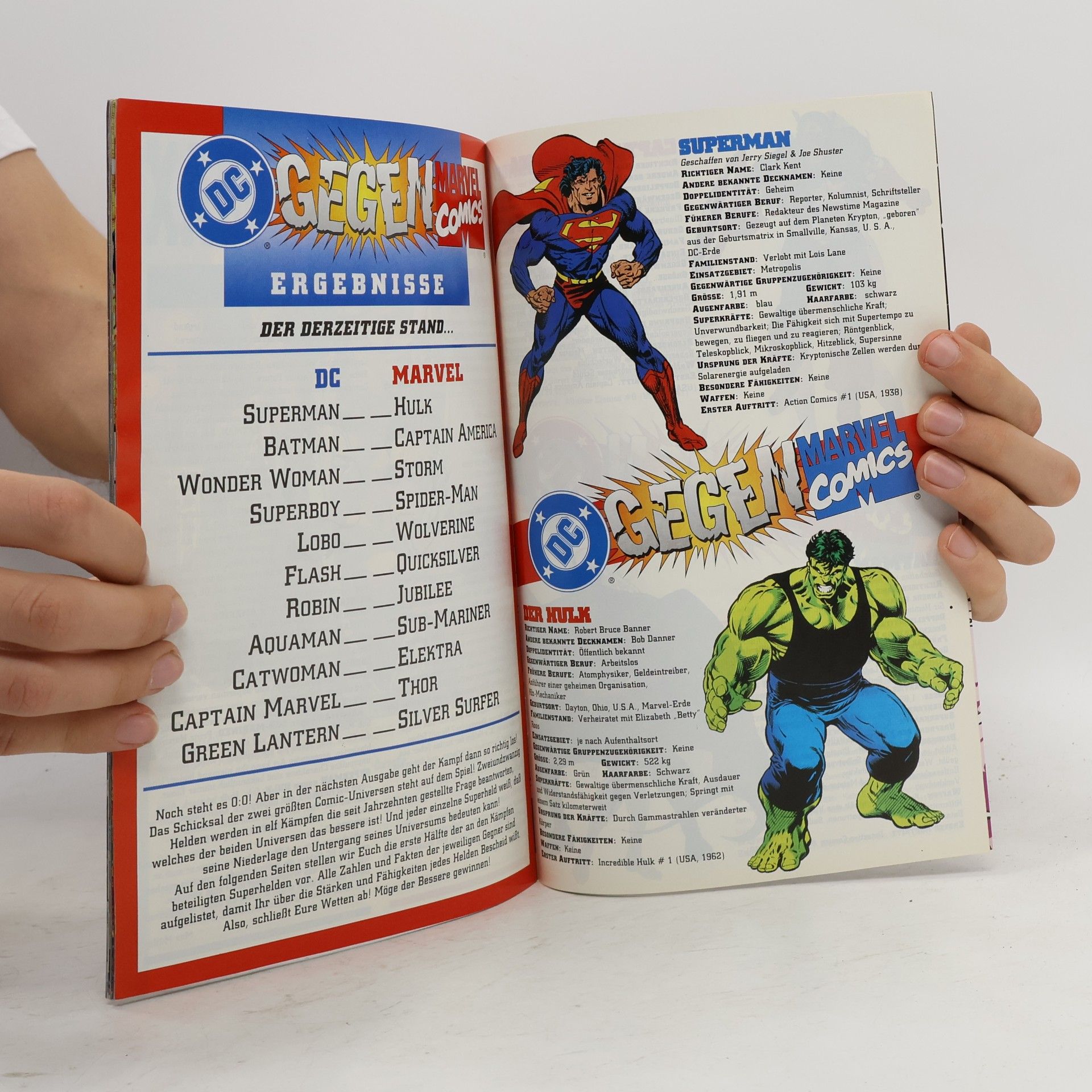 kolektiv DC gegen Marvel Comics 1