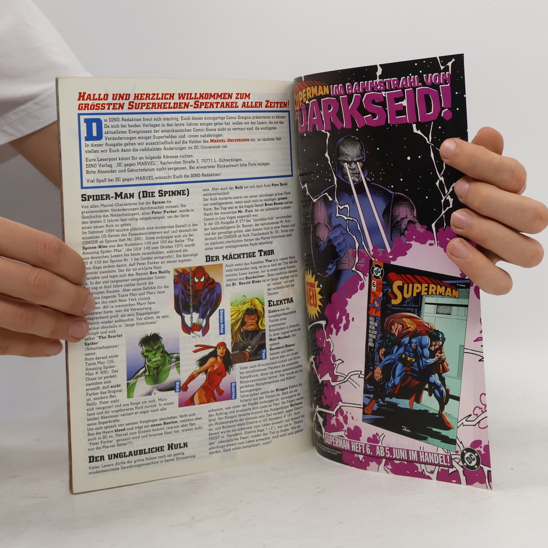 kolektiv DC gegen Marvel Comics 1