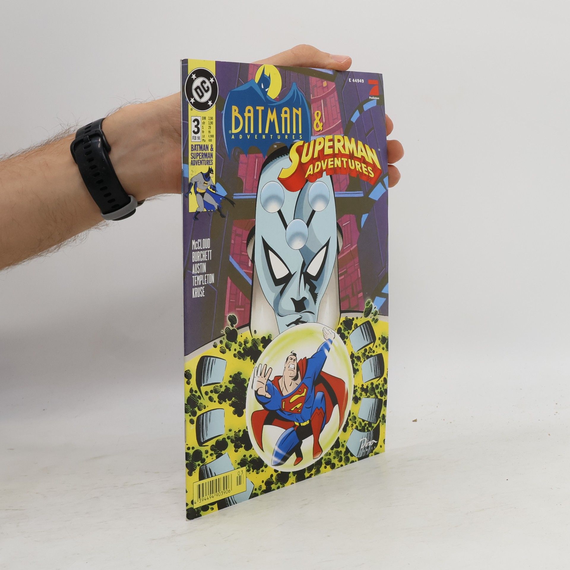Collectif d'auteurs Batman and Superman adventures 3/98