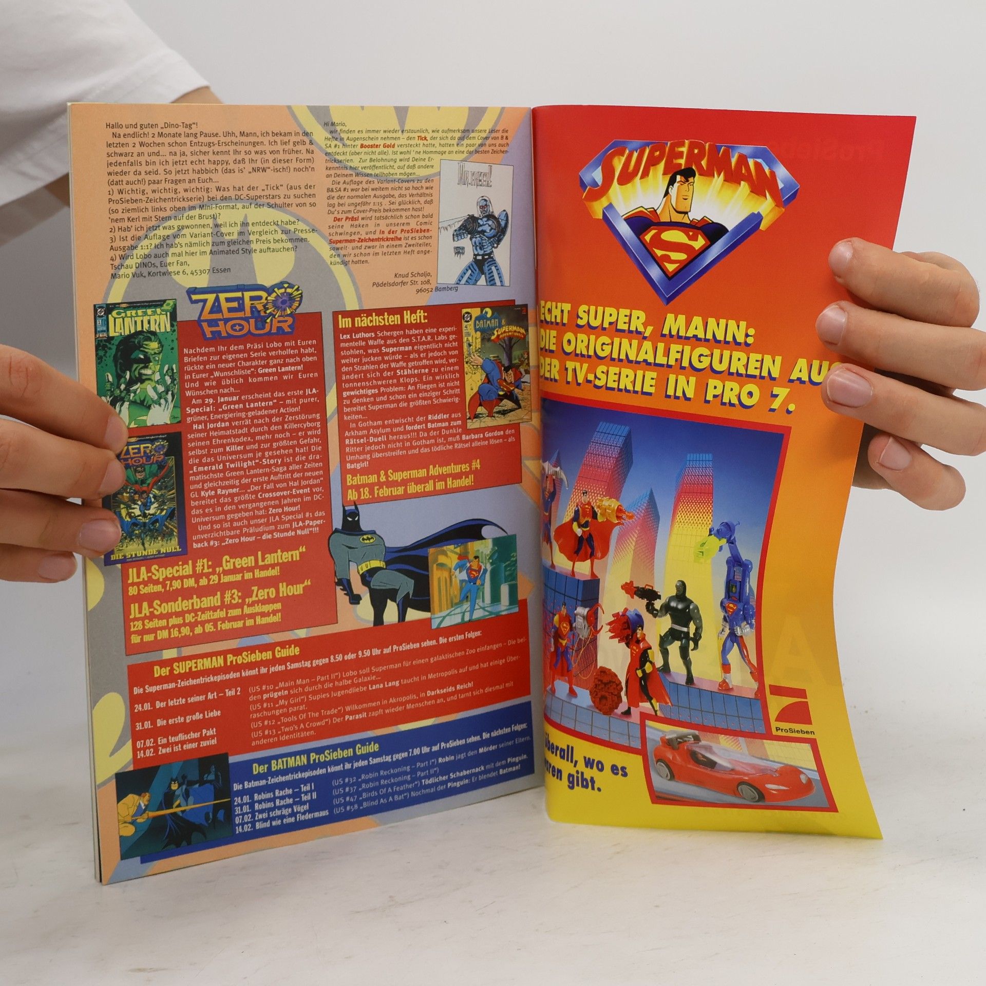 Autorenkollektiv Batman and Superman adventures 3/98