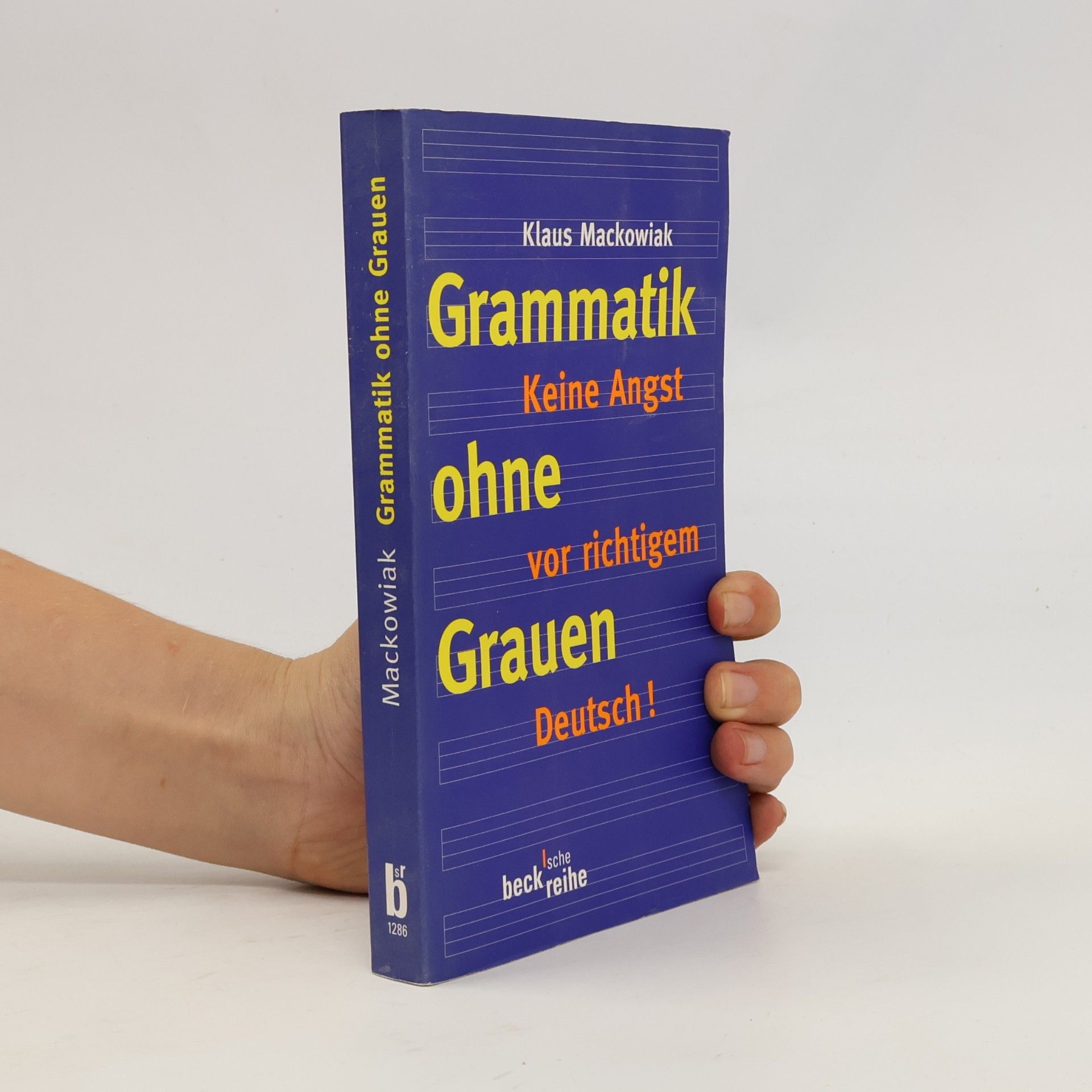 Klaus Mackowiak Grammatik ohne Grauen