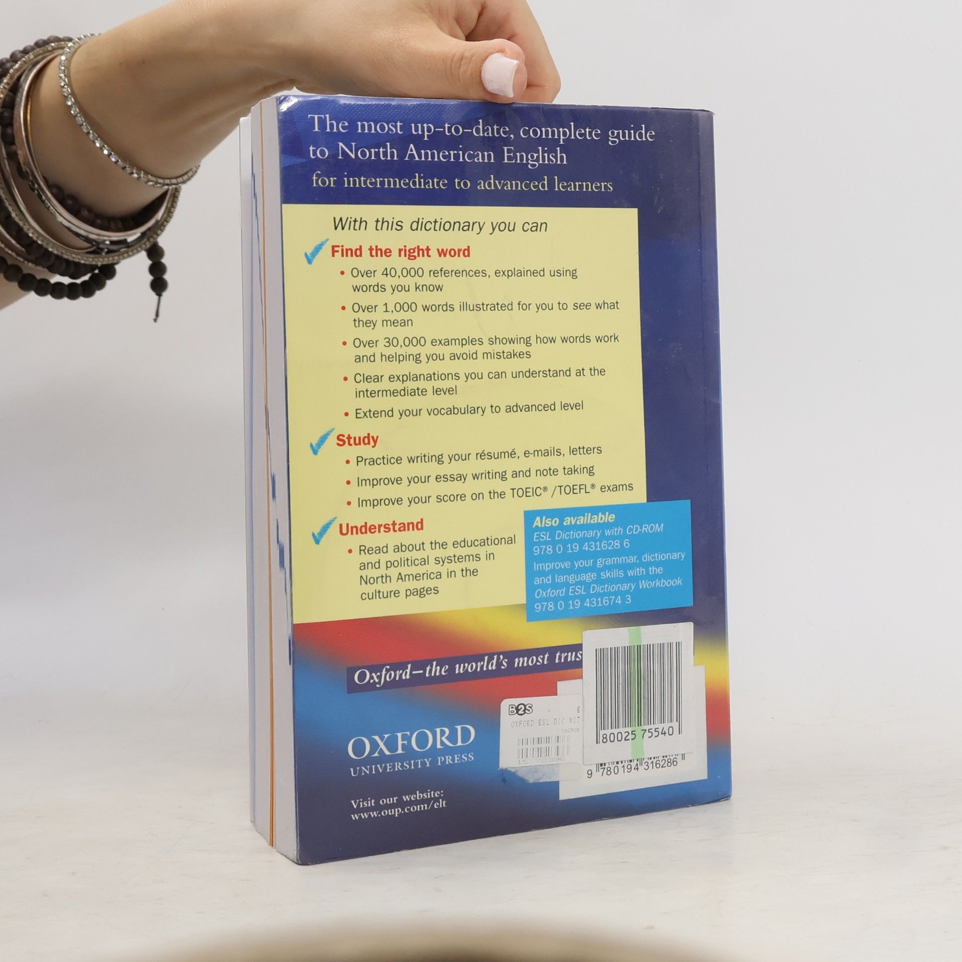 Oxford University Press The Oxford ESL Dictionary New