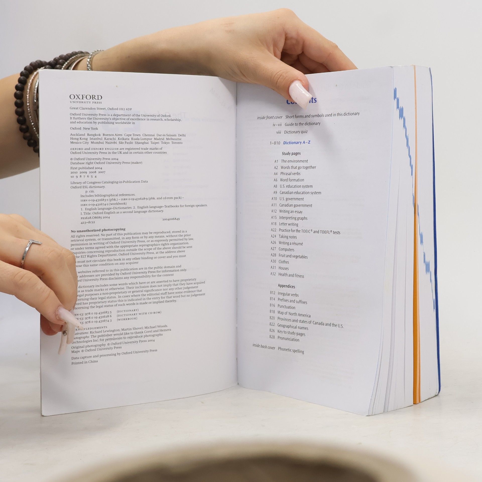 Oxford University Press The Oxford ESL Dictionary New