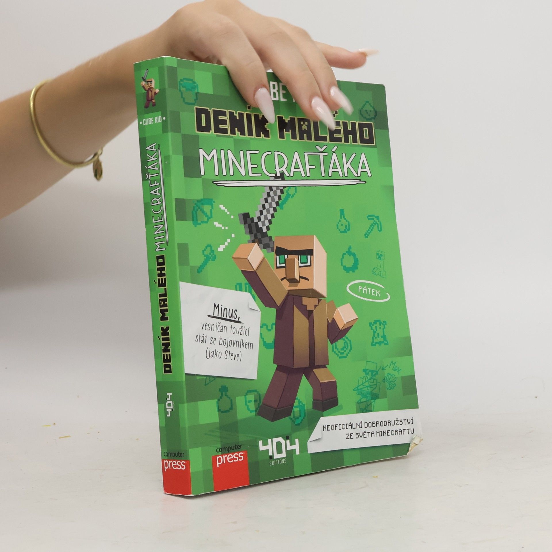 Cube Kid Deník malého Minecrafťáka