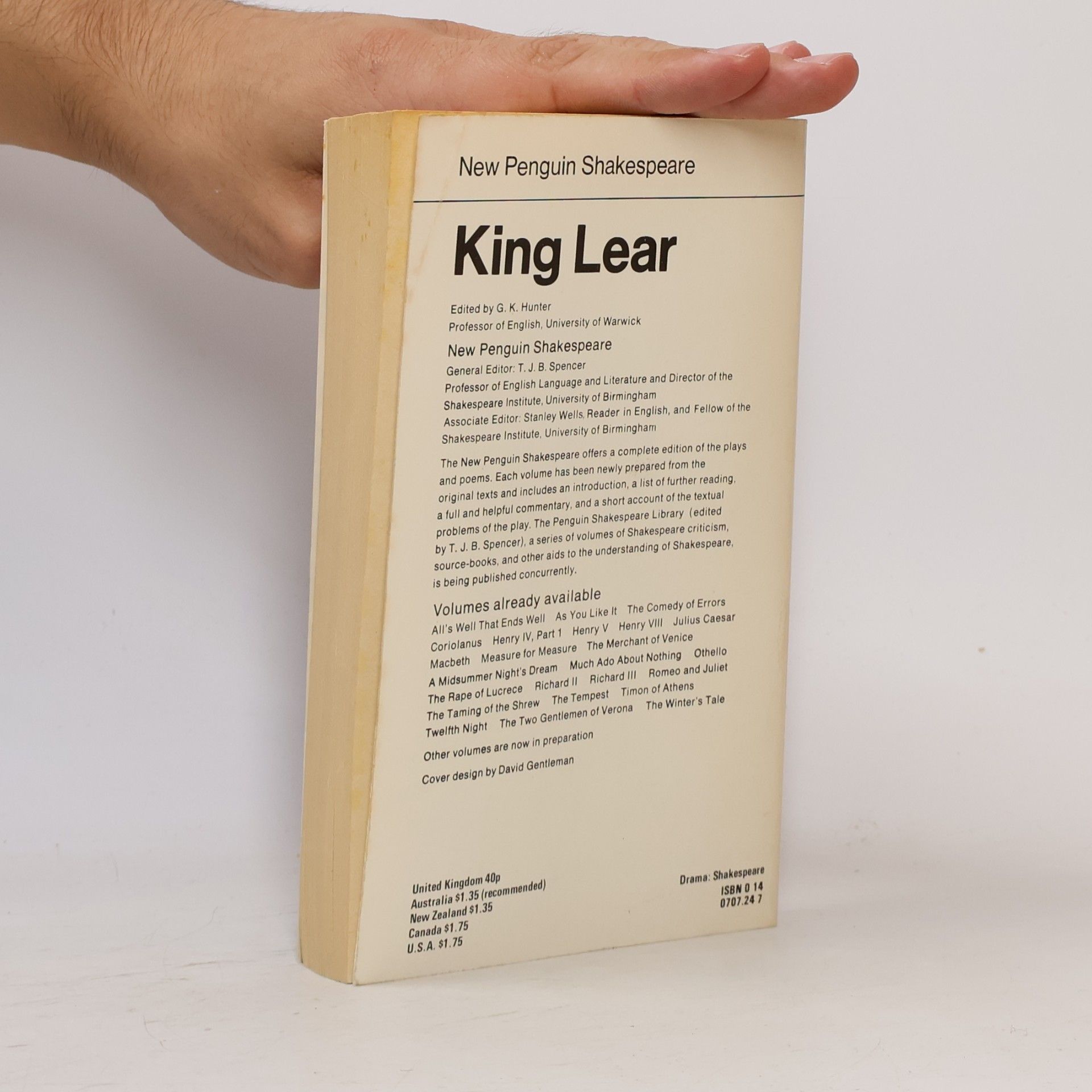 William Shakespeare King Lear